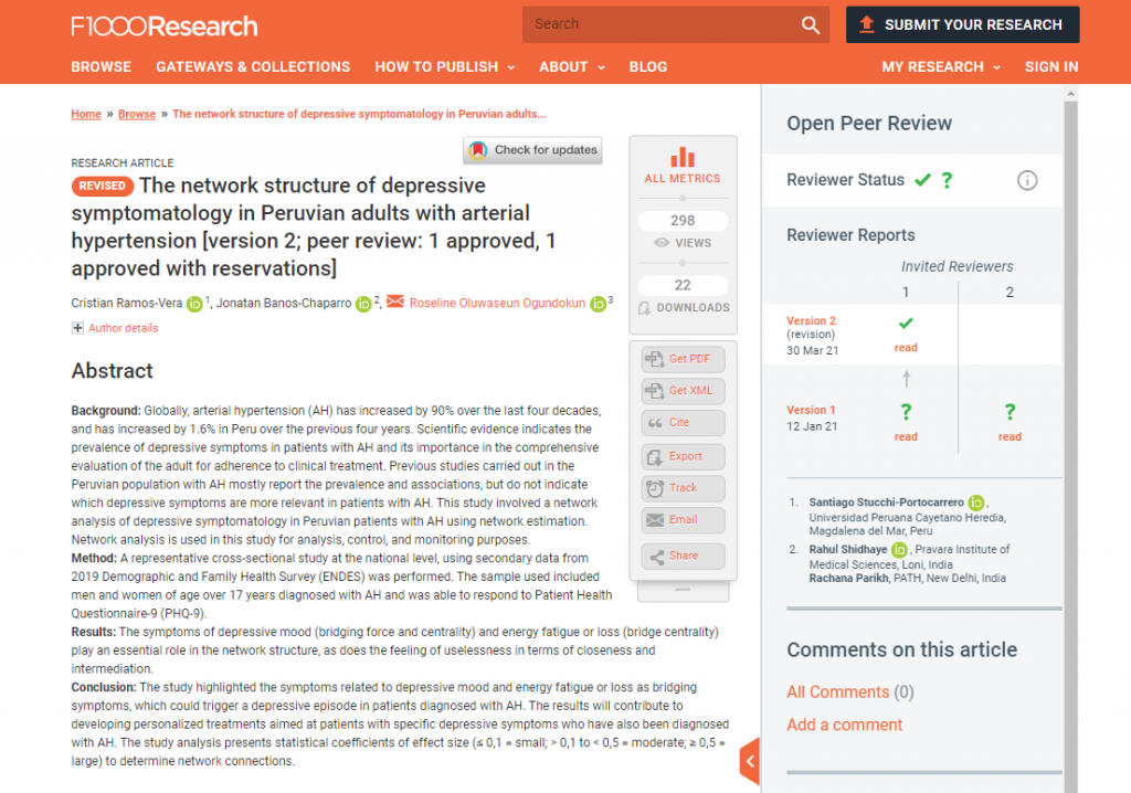 F1000 Research Article