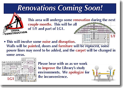 Construction coming sign
