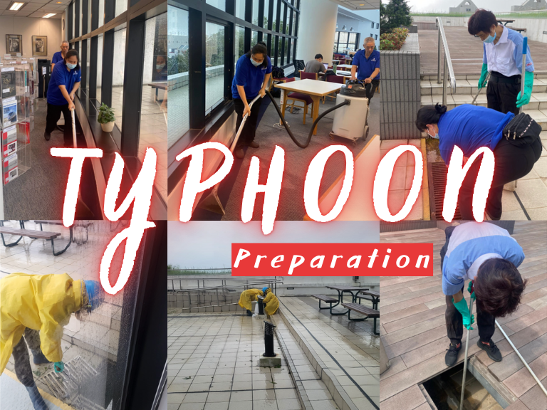 Library Preparation Before and After Typhoon