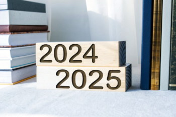 2024 turning to 2025