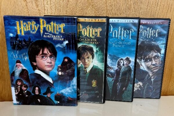 Harry Potter Series DVDs in the HKUST Library