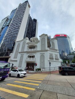 outlook of the Sikh Temple in Wanchai