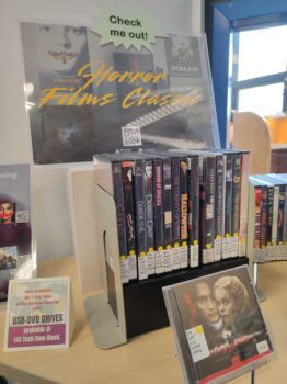 Image of the Horror Film Display near G/F Entrance