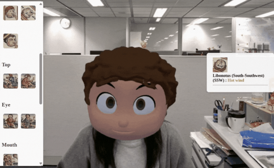DS-P004 Face Tracking in AR
