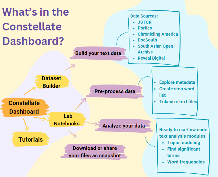 Infographics Constellate Dashboard