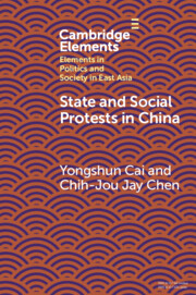 State And Social Protests In China book cover