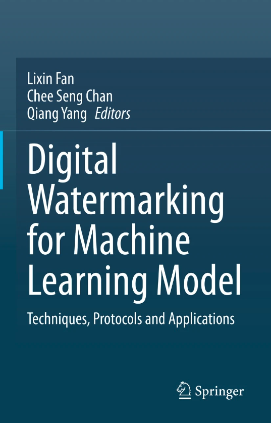 Digital Watermarking For Machine Learning Model_book cover