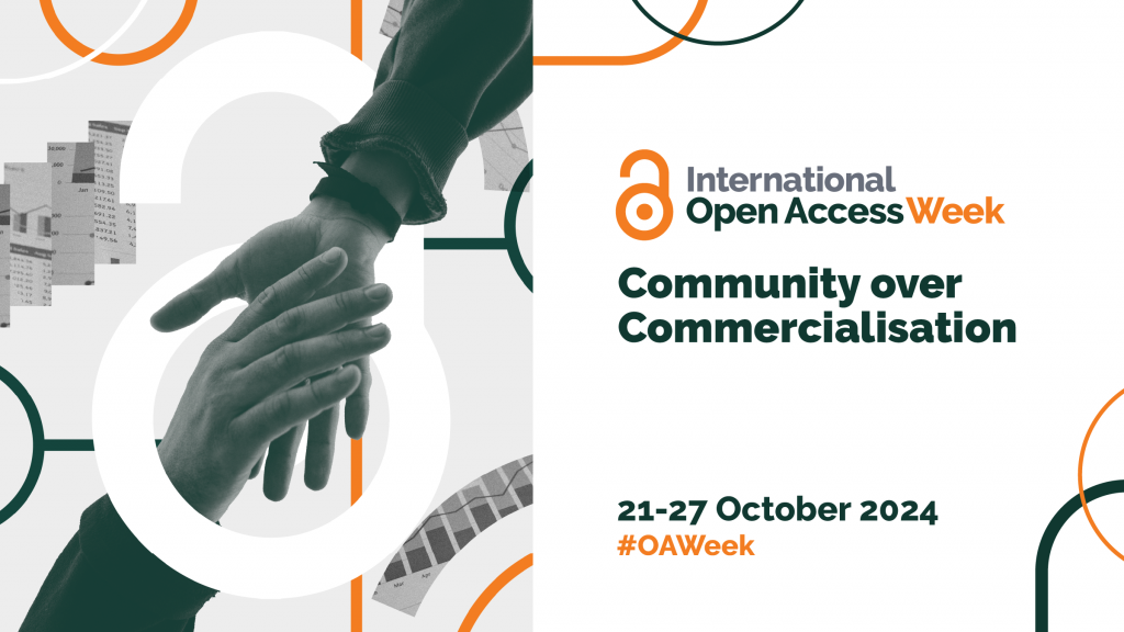 16 9 Open Access Week 2024 Promotional Banner