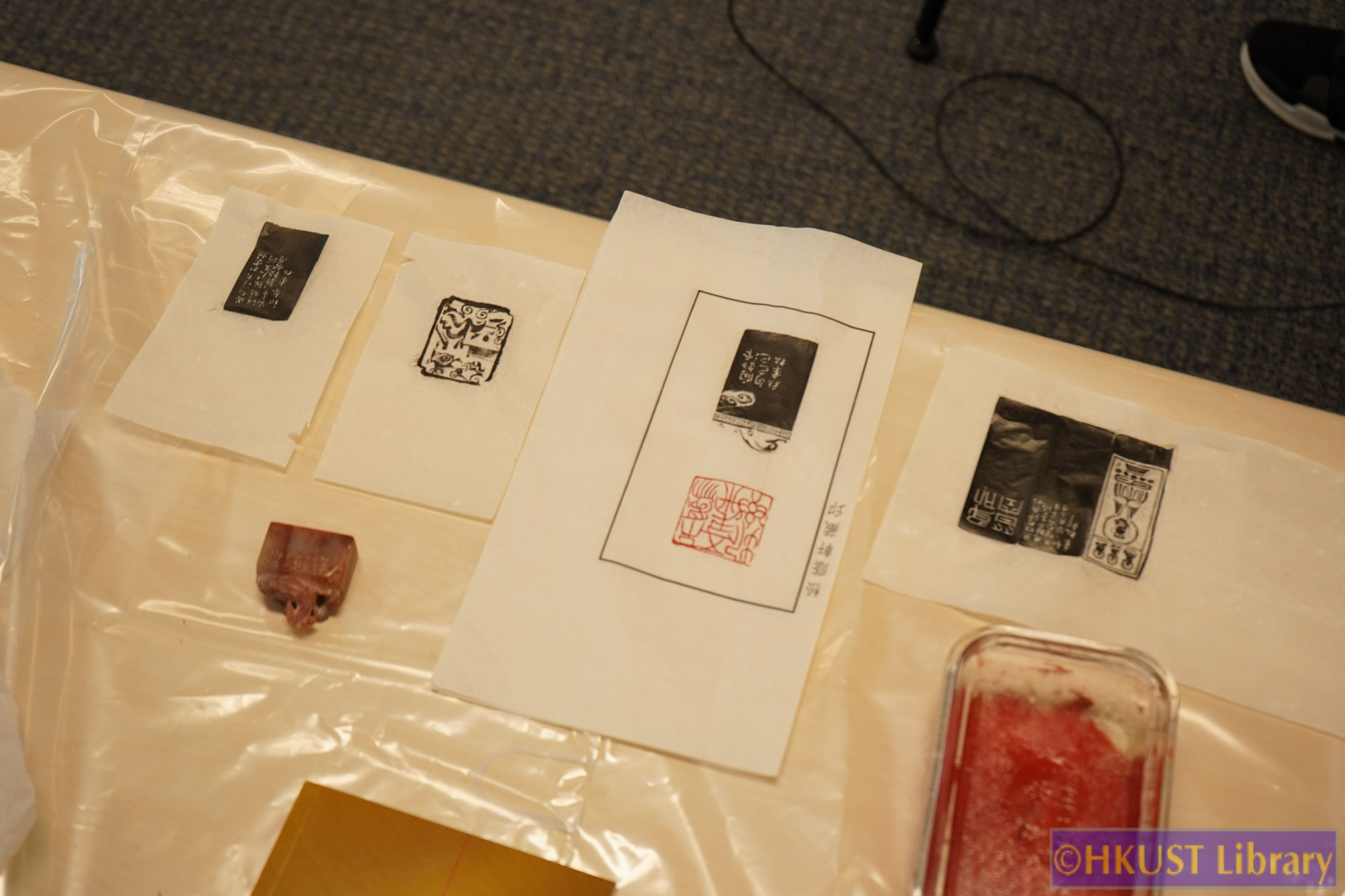 Glimpses into the Past: Chinese Seals and Seal Impression Catalogues through the Dynasties (1) 拓邊款及鈐印示範講座
