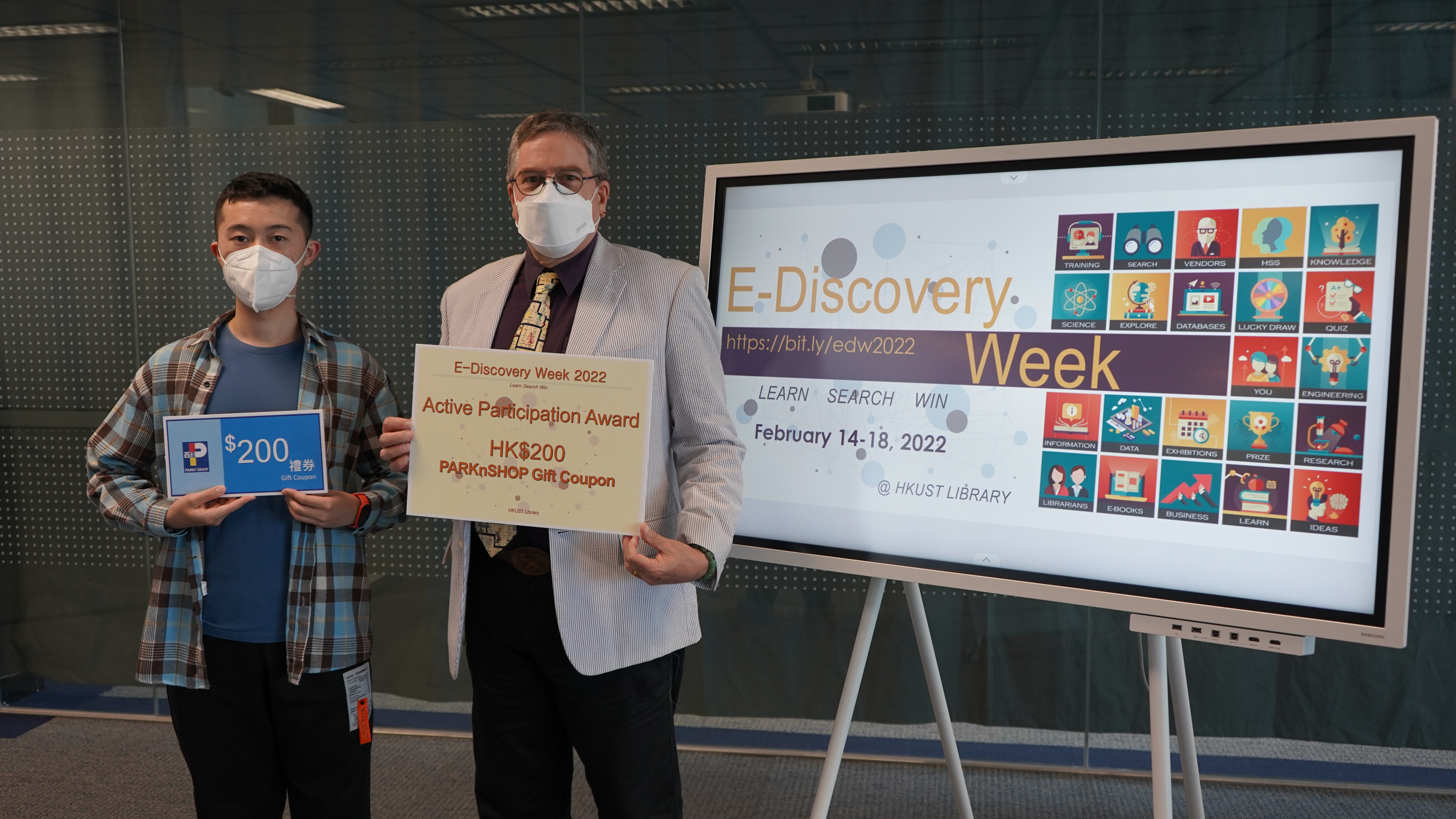 E-Discovery Week 2022: Photos of Prize Presentation Ceremony
