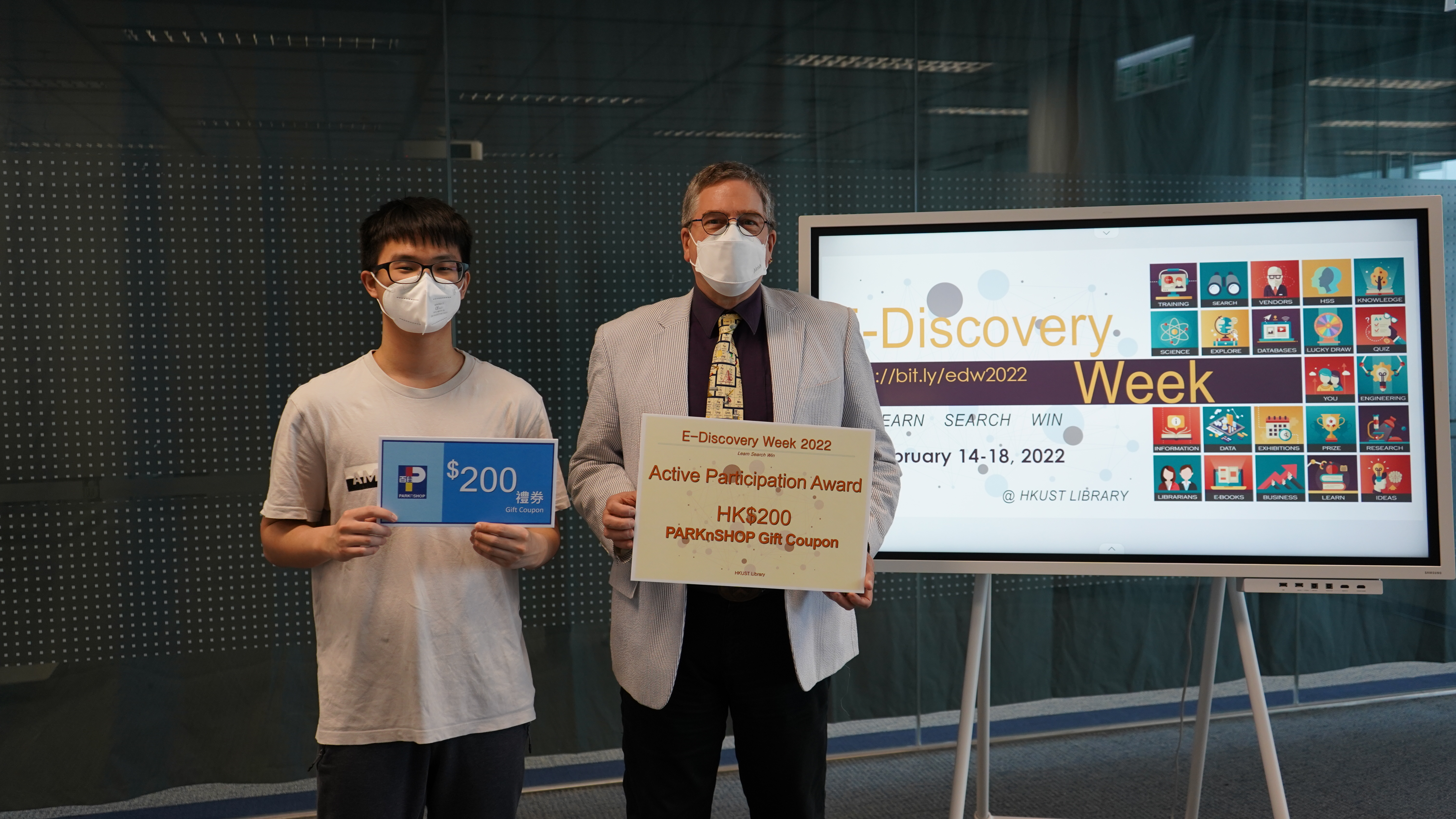 E-Discovery Week 2022: Photos of Prize Presentation Ceremony