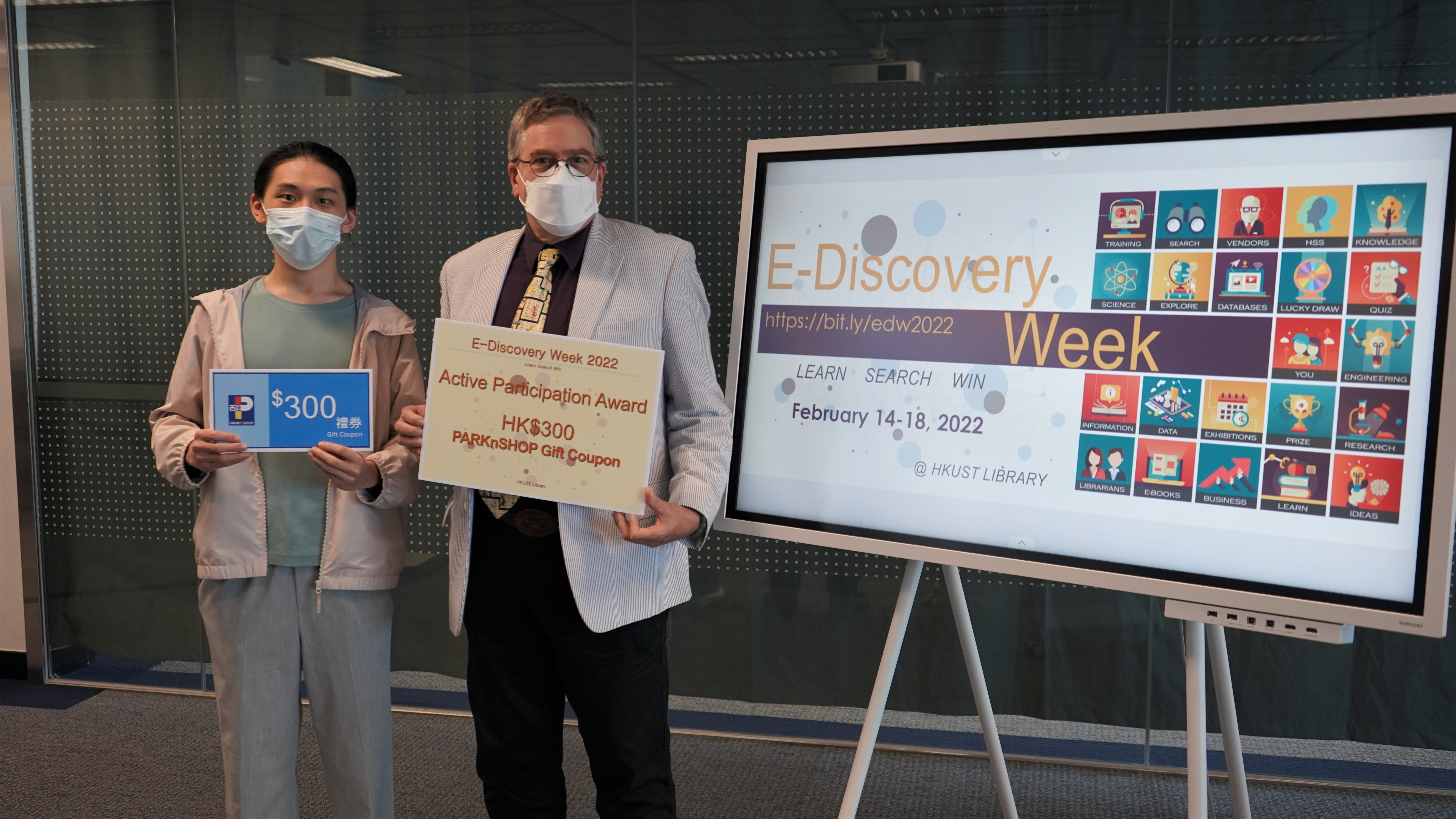 E-Discovery Week 2022: Photos of Prize Presentation Ceremony