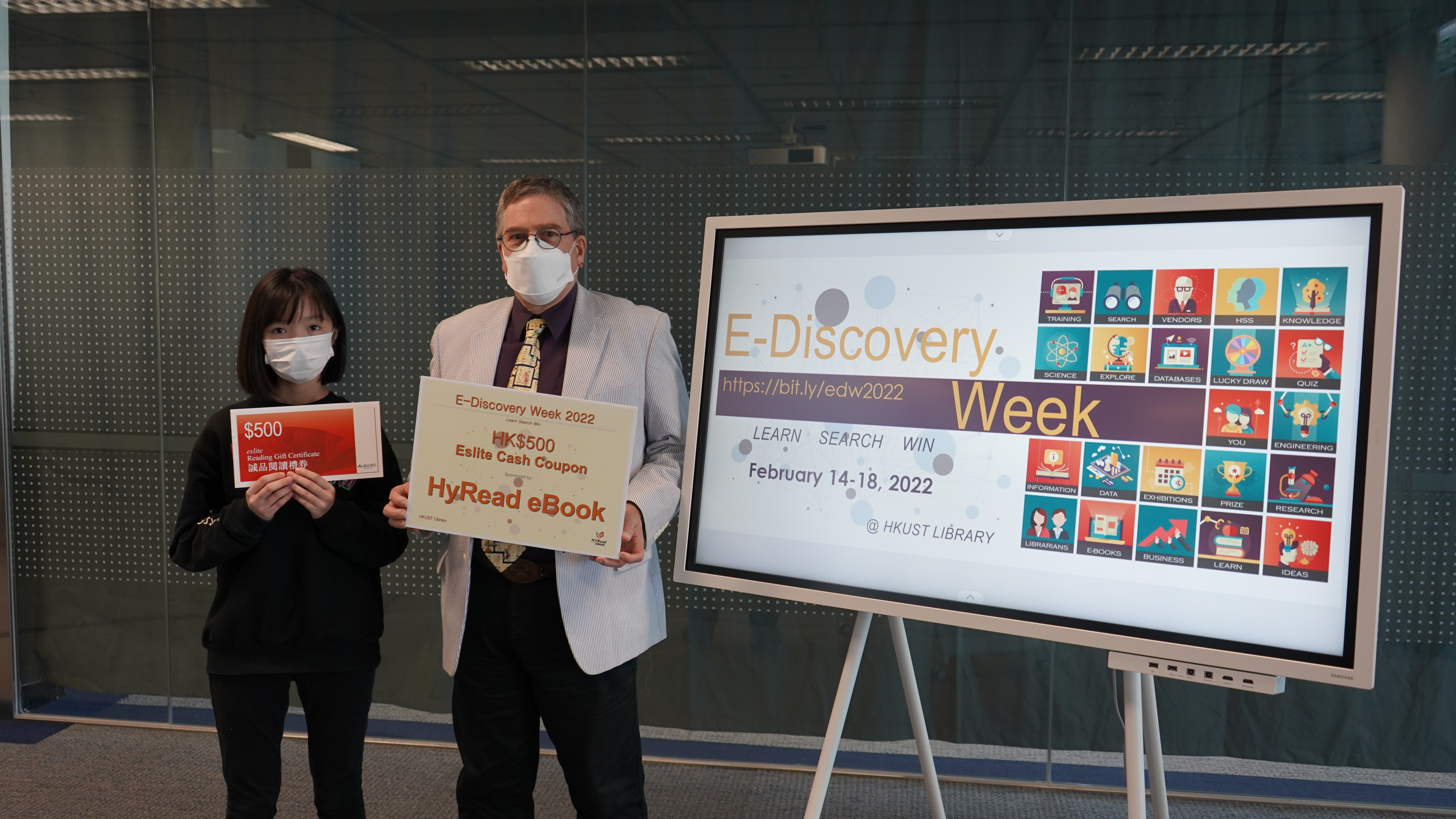 E-Discovery Week 2022: Photos of Prize Presentation Ceremony