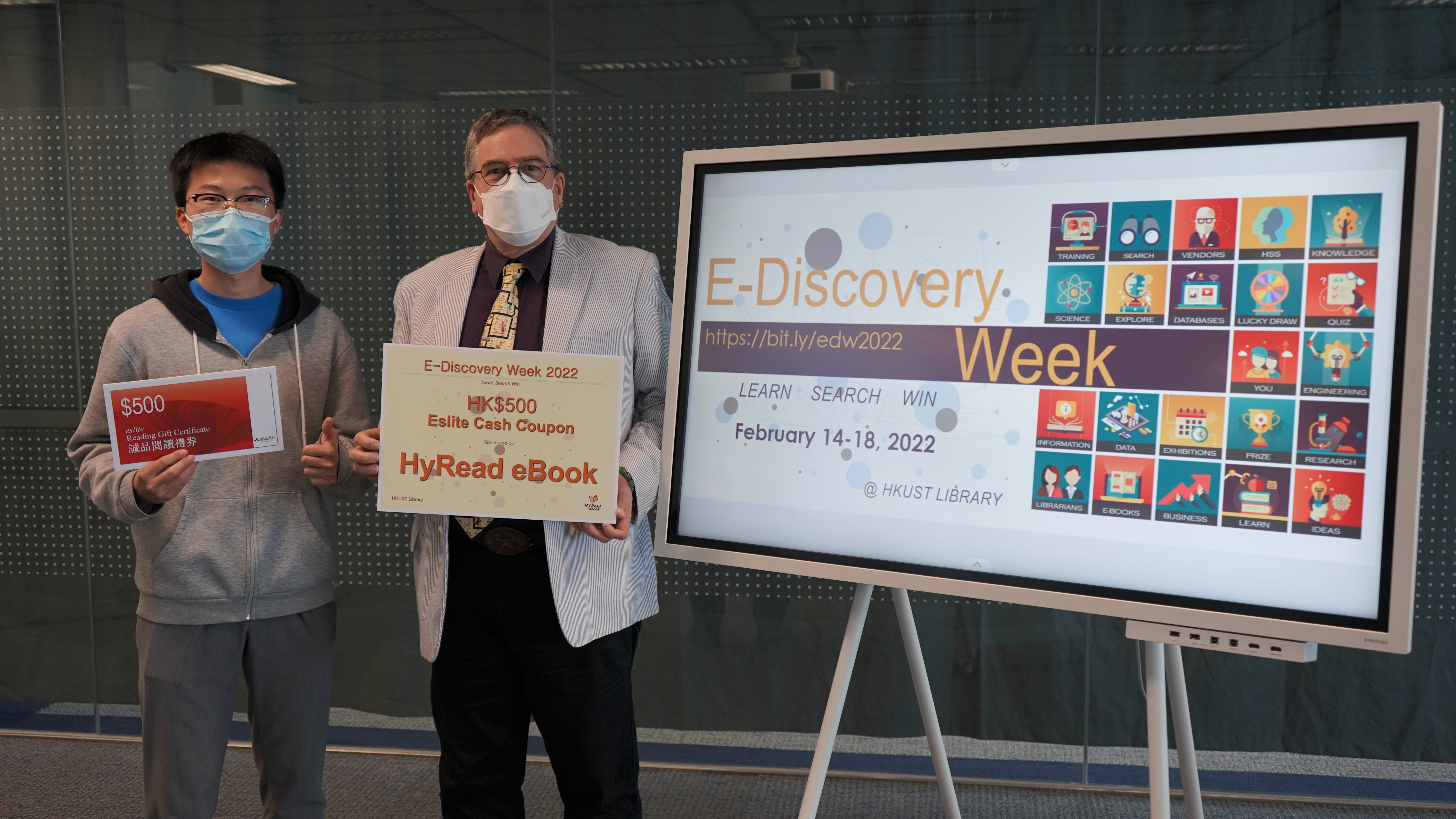 E-Discovery Week 2022: Photos of Prize Presentation Ceremony
