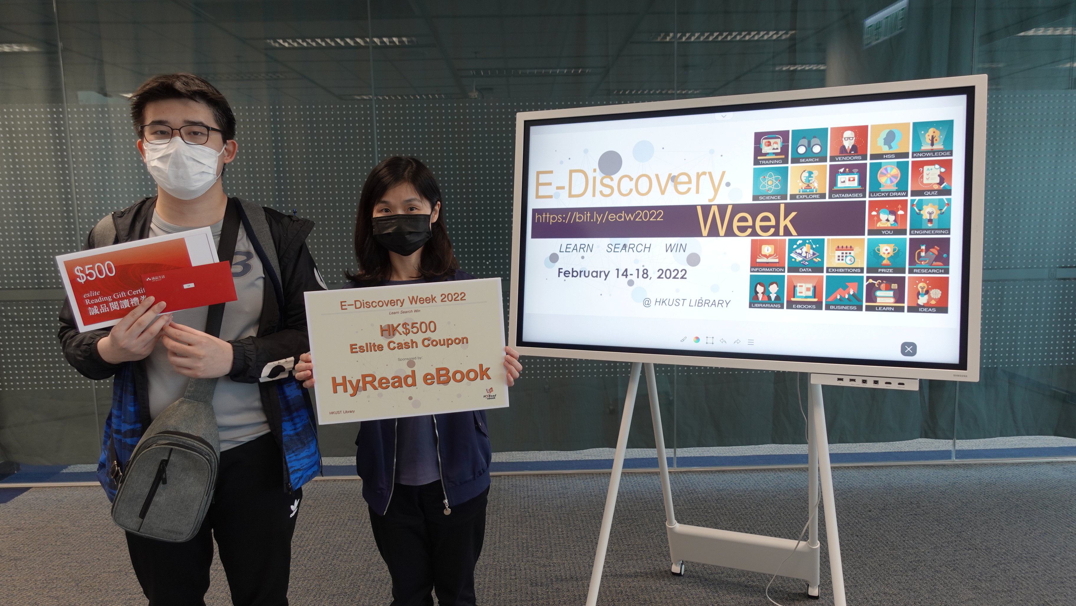 E-Discovery Week 2022: Photos of Prize Presentation Ceremony