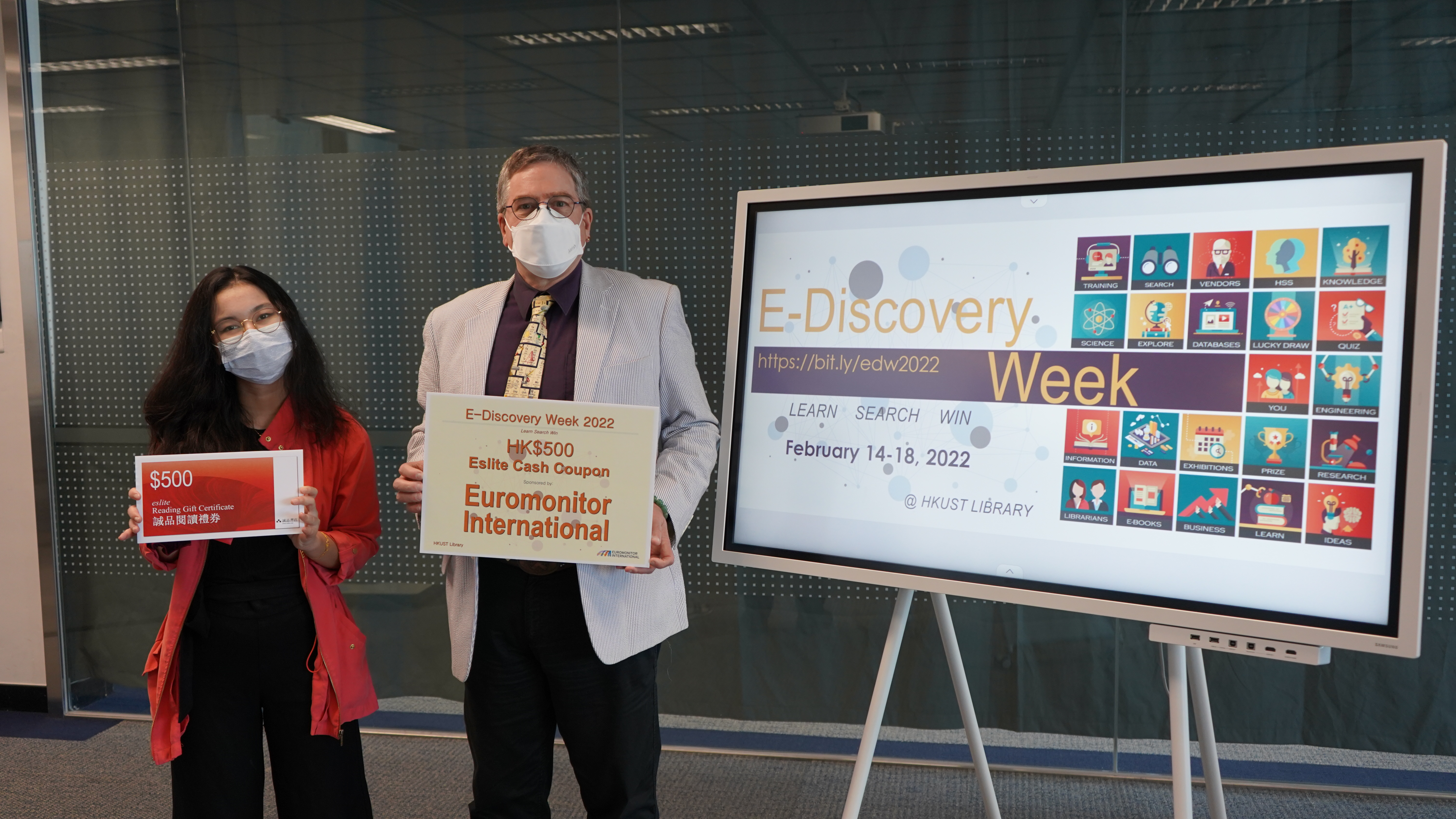 E-Discovery Week 2022: Photos of Prize Presentation Ceremony