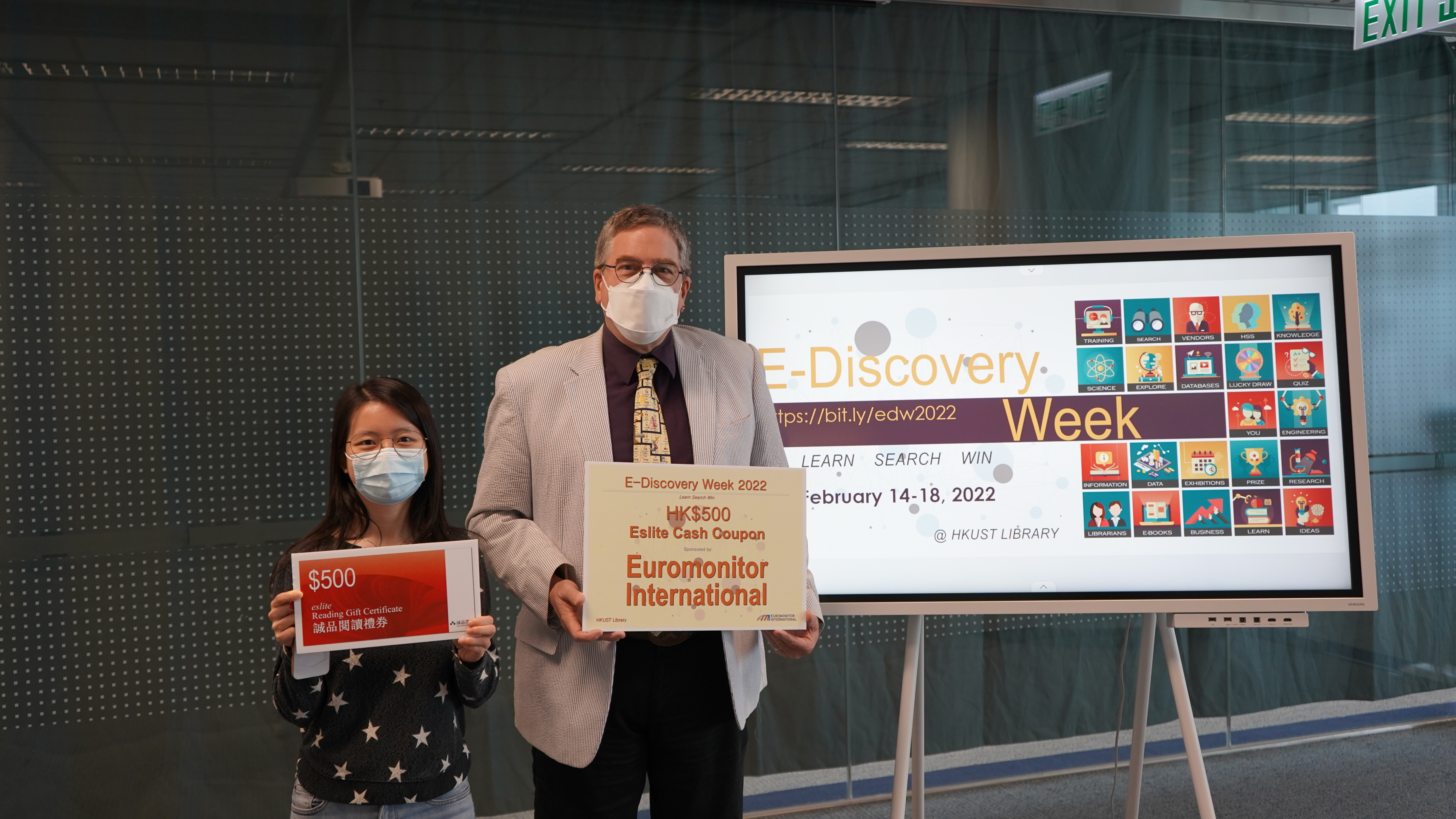 E-Discovery Week 2022: Photos of Prize Presentation Ceremony