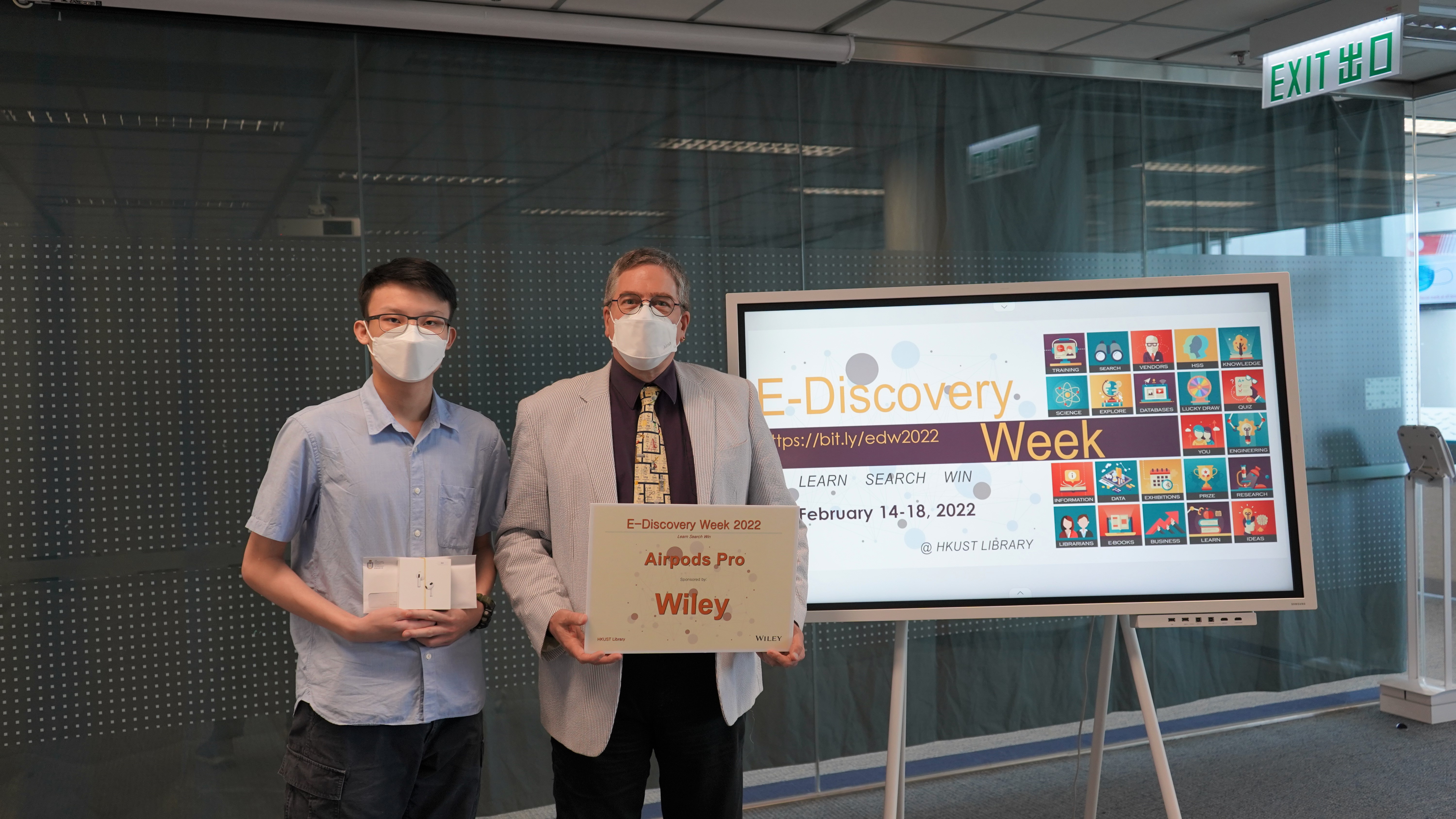 E-Discovery Week 2022: Photos of Prize Presentation Ceremony