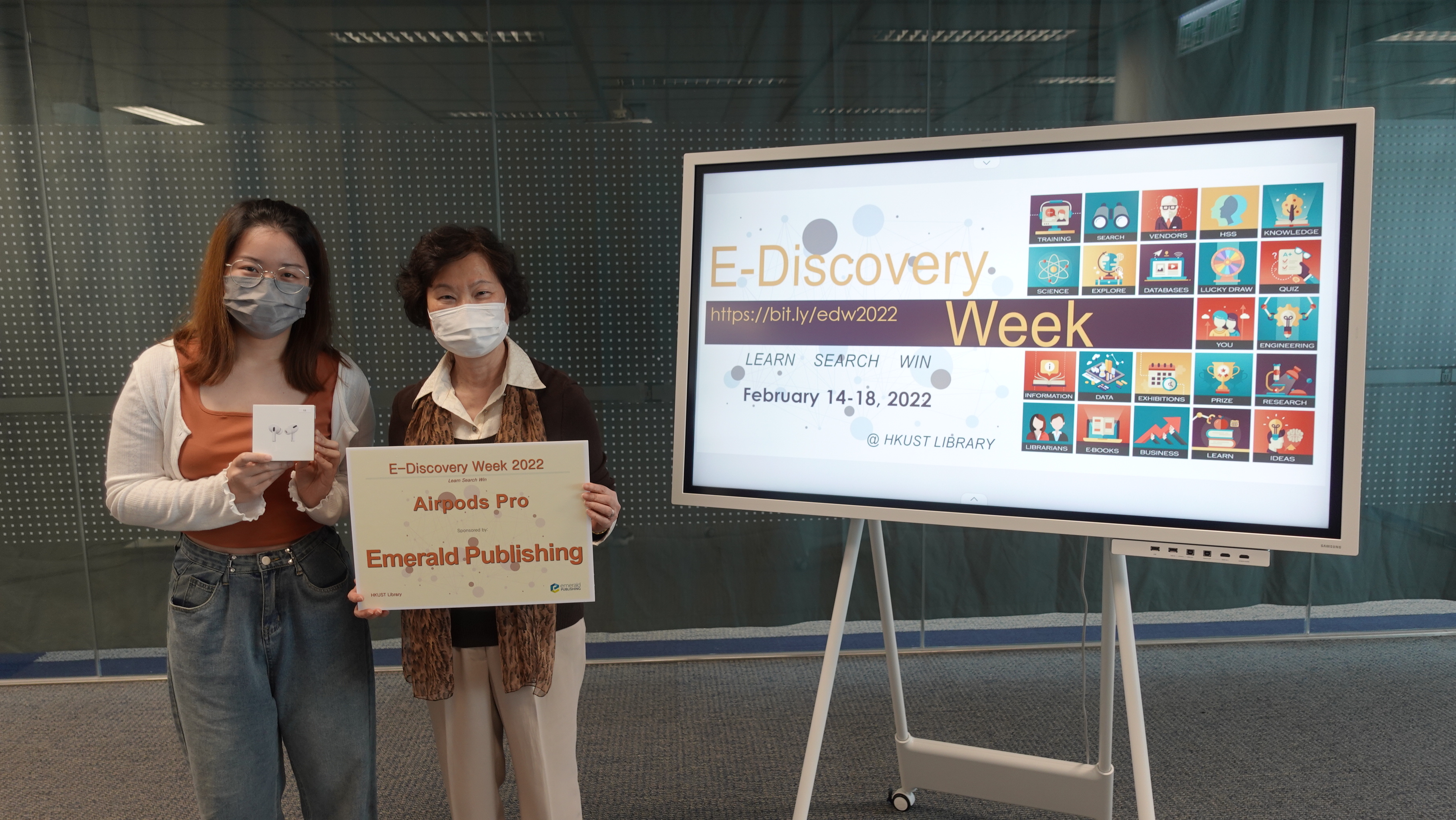 E-Discovery Week 2022: Photos of Prize Presentation Ceremony