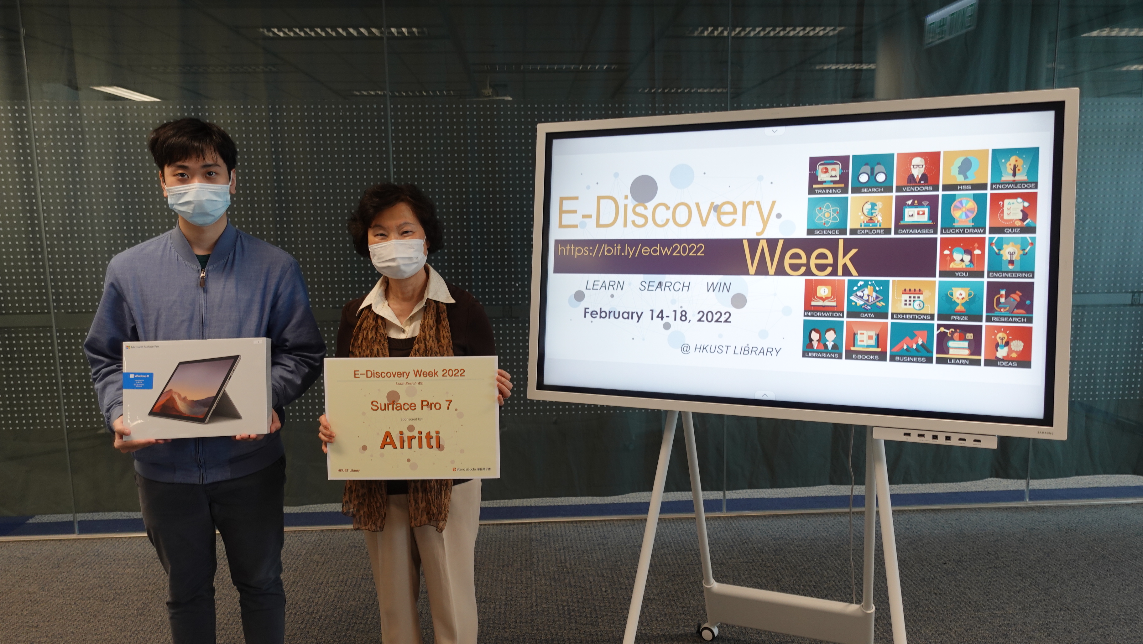 E-Discovery Week 2022: Photos of Prize Presentation Ceremony