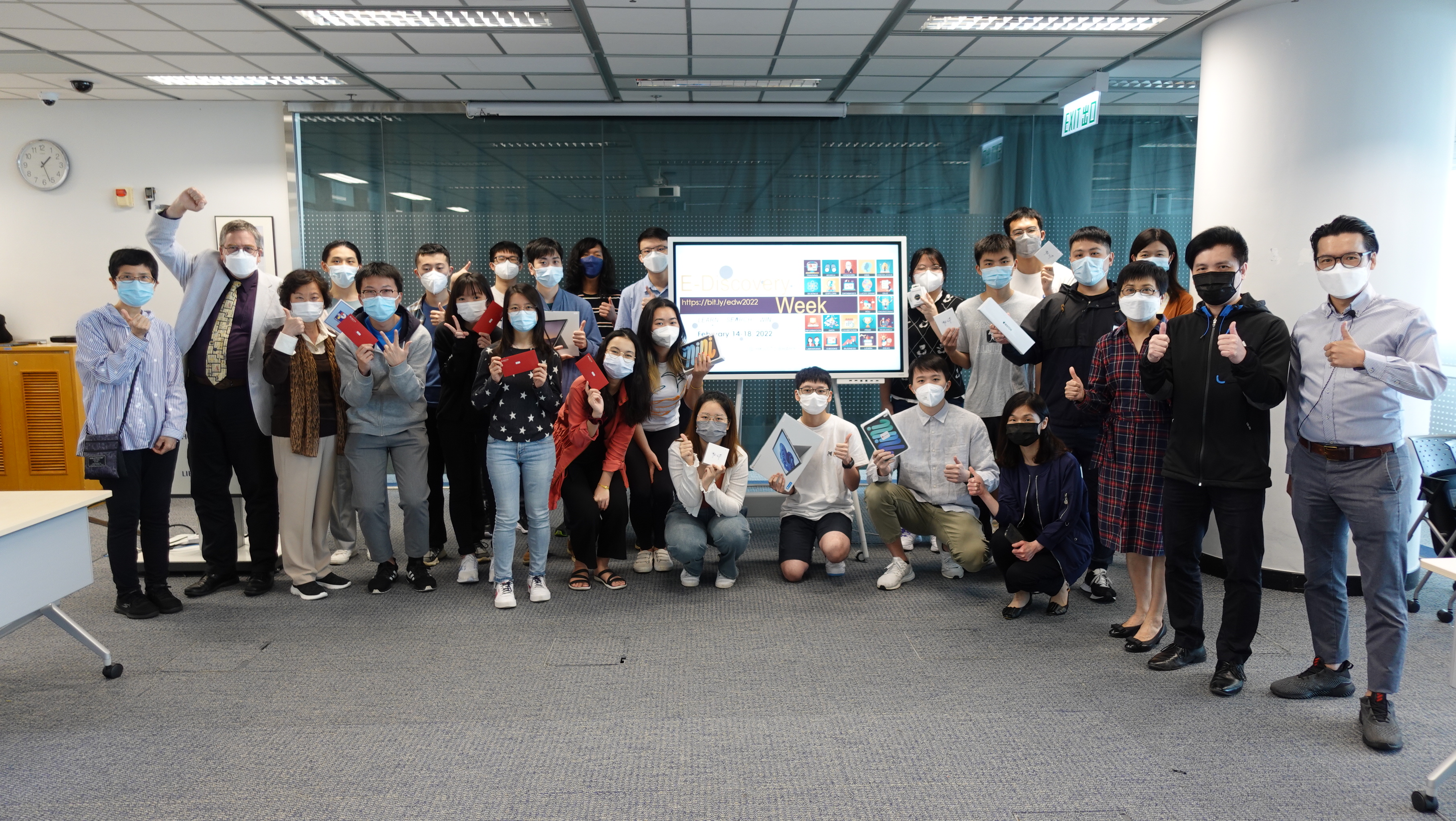 E-Discovery Week 2022: Photos of Prize Presentation Ceremony