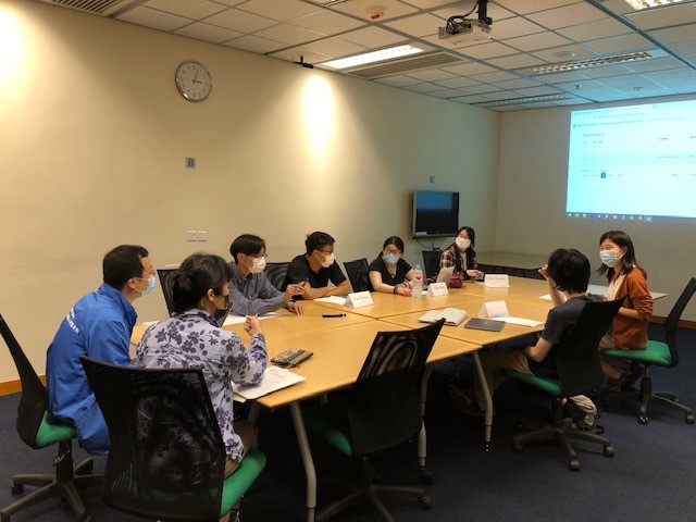 Photo taken in one of the focus group sessions.