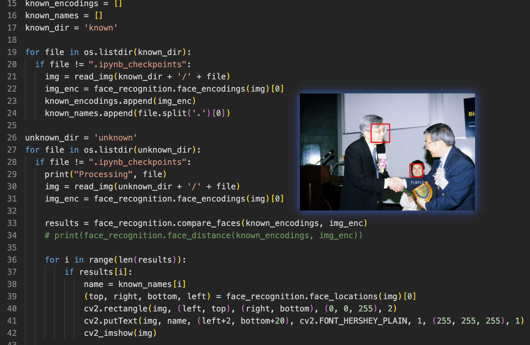 Project P002 – Eric