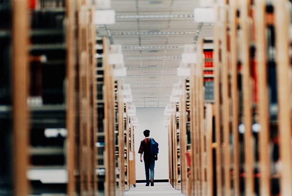 Library's First Ten Years - Then...and Now