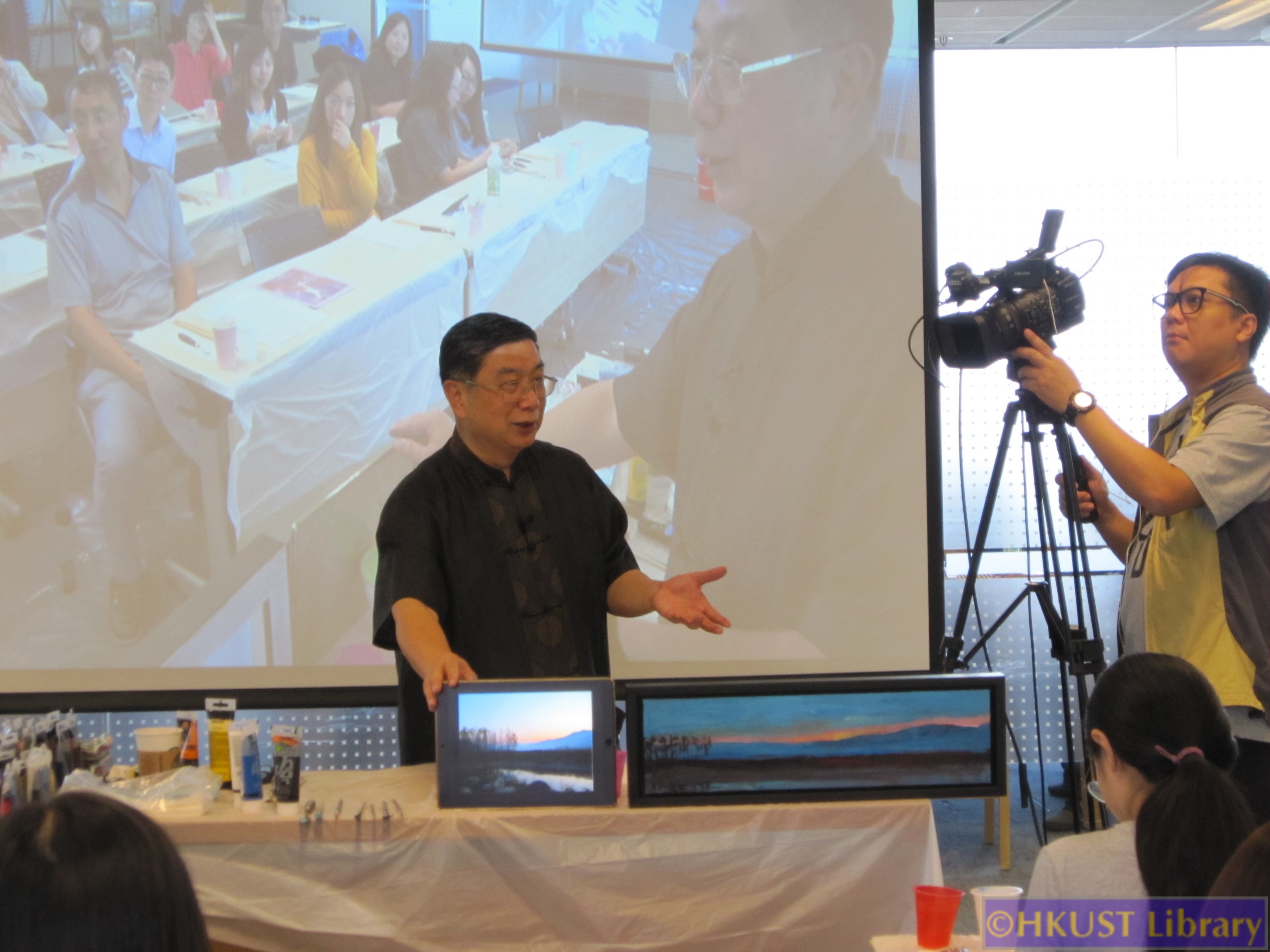 My Heart is Flying: Paintings by Chen Keng: Workshop 1