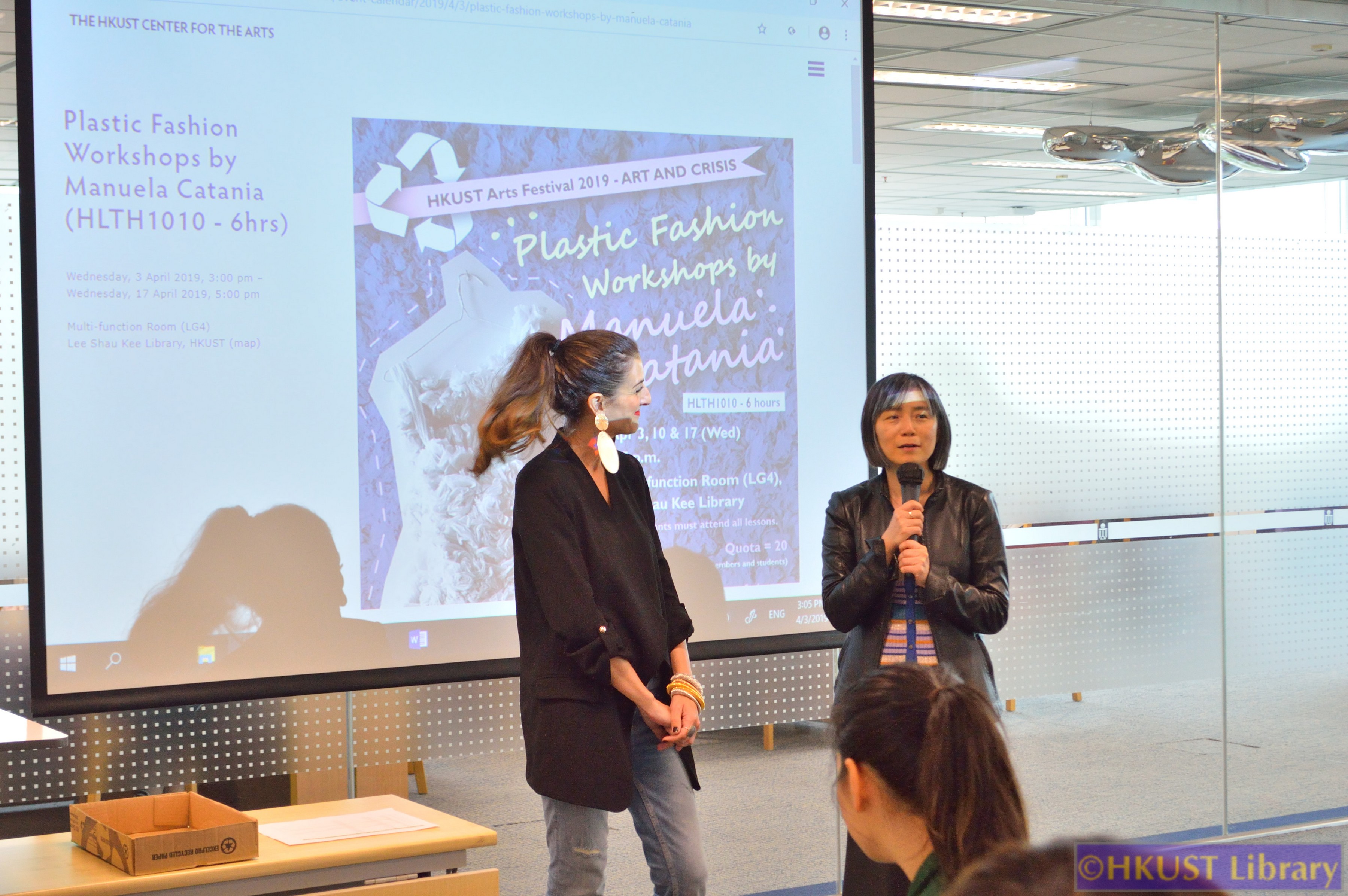 Plastic Fashion: Participants' Work Showcase: Workshop Photos