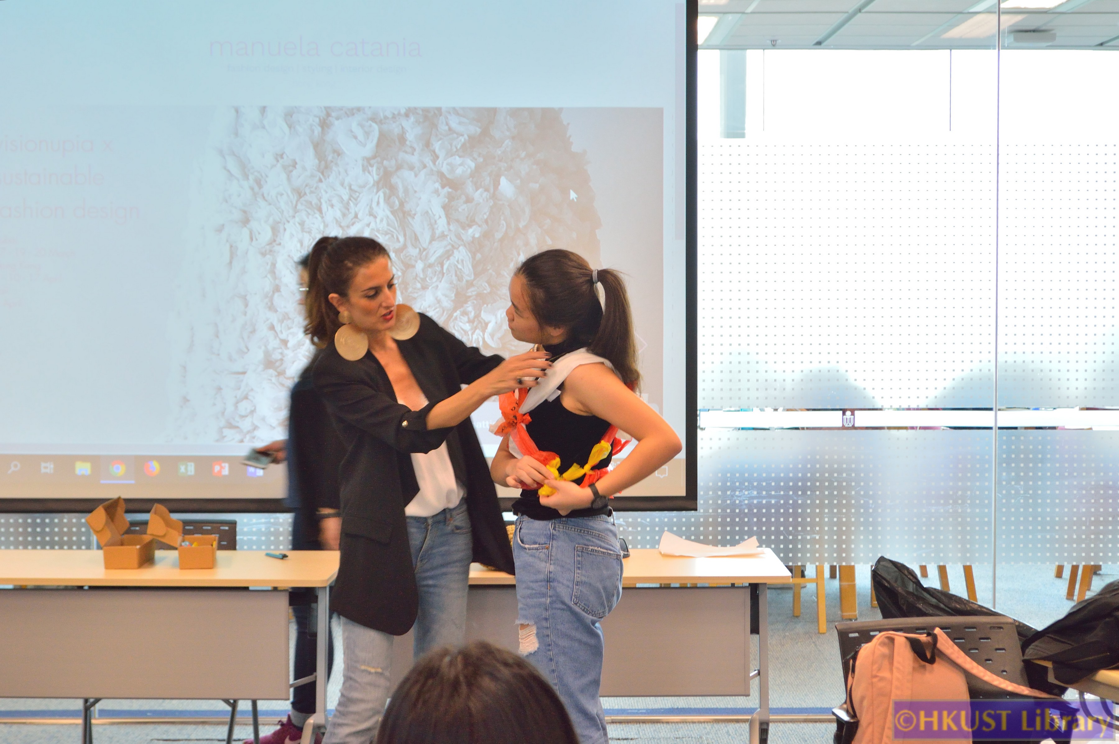 Plastic Fashion: Participants' Work Showcase: Workshop Photos