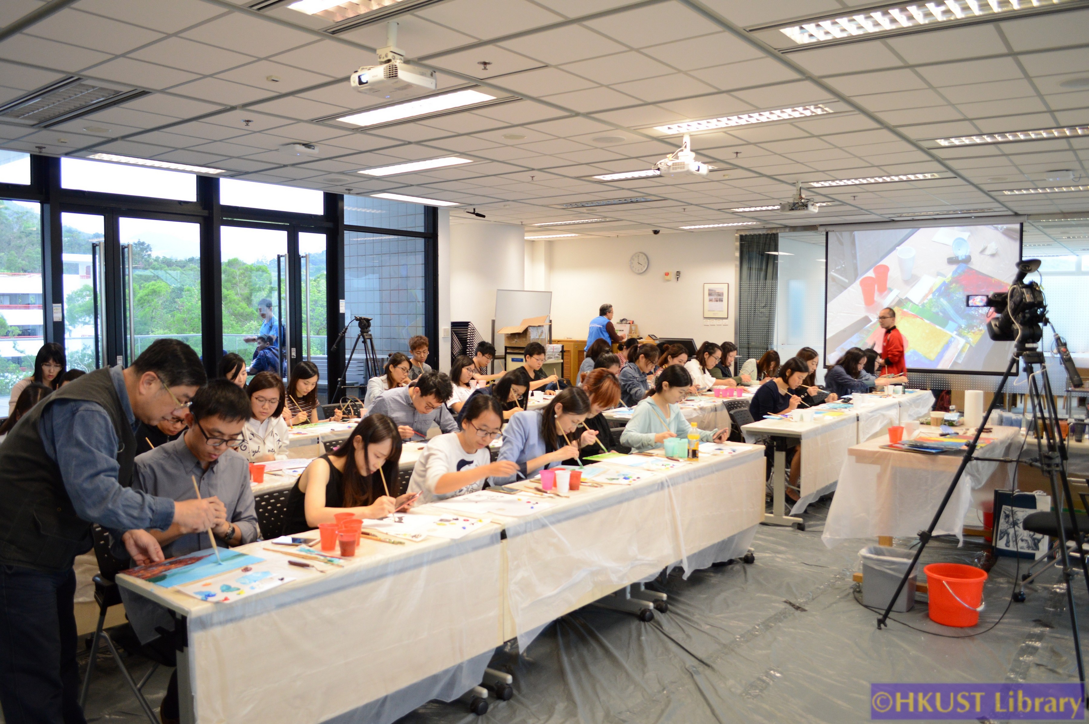 My Heart is Flying: Paintings by Chen Keng: Workshop 1