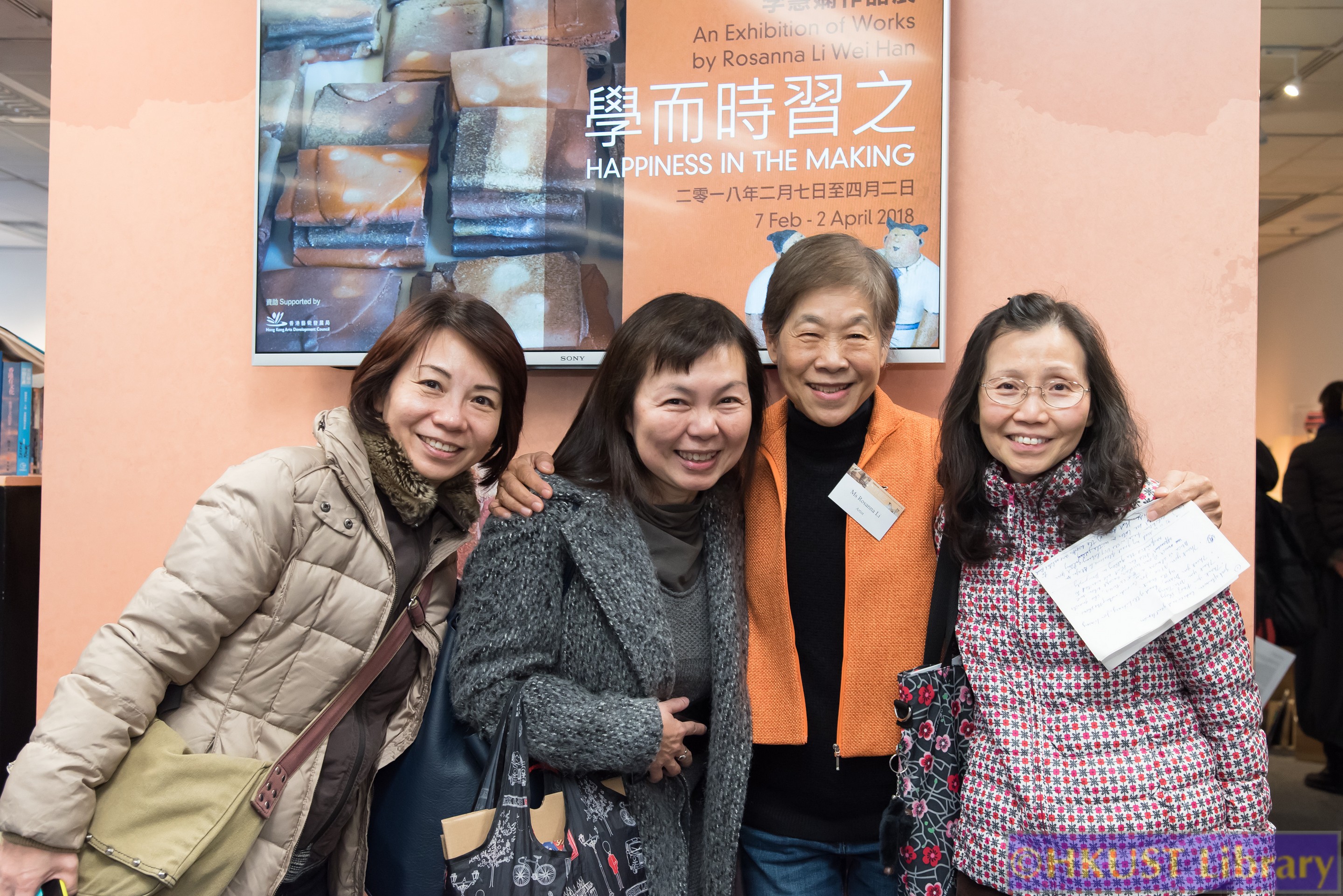 Happiness in the Making – An Exhibition of Works by Rosanna Li Wei Han: Opening