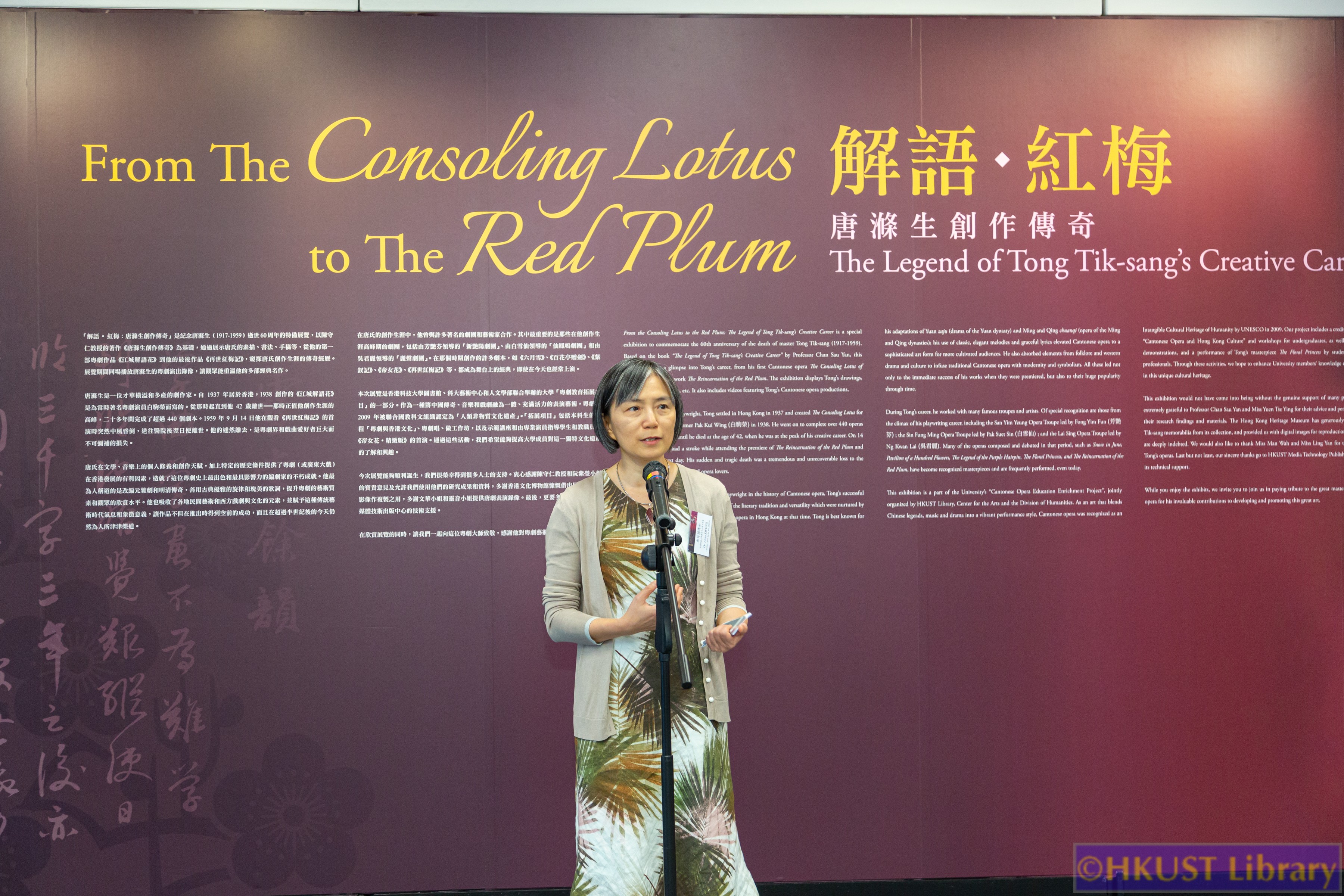 From The Consoling Lotus to The Red Plum: The Legend of Tong Tik-sang’s Creative Career: Opening