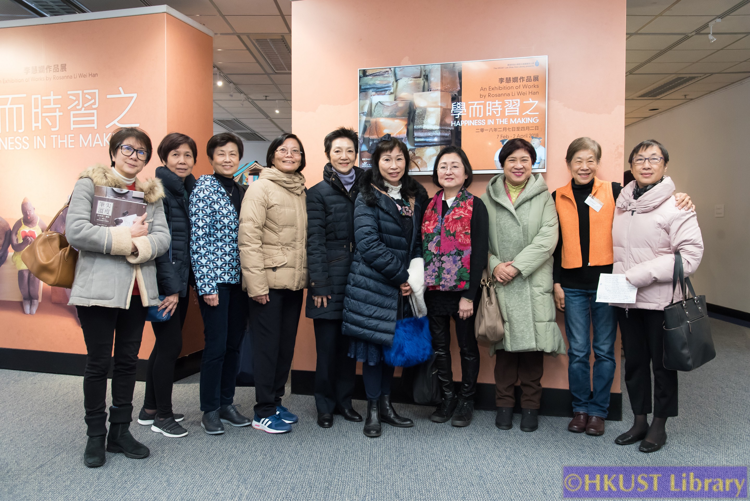 Happiness in the Making – An Exhibition of Works by Rosanna Li Wei Han: Opening