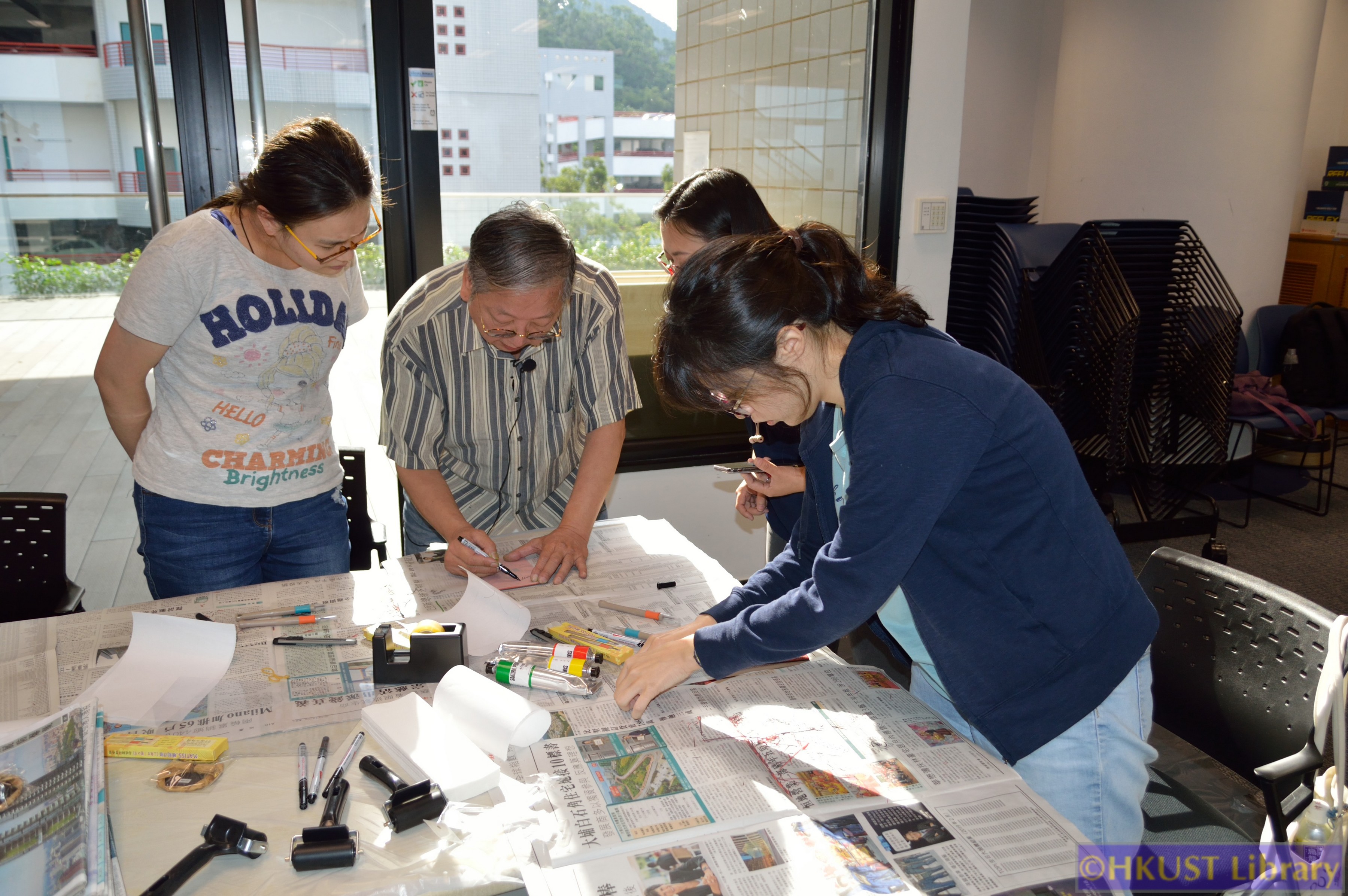 Loving Ex Libris: An Exhibition on International Bookplates: Workshop