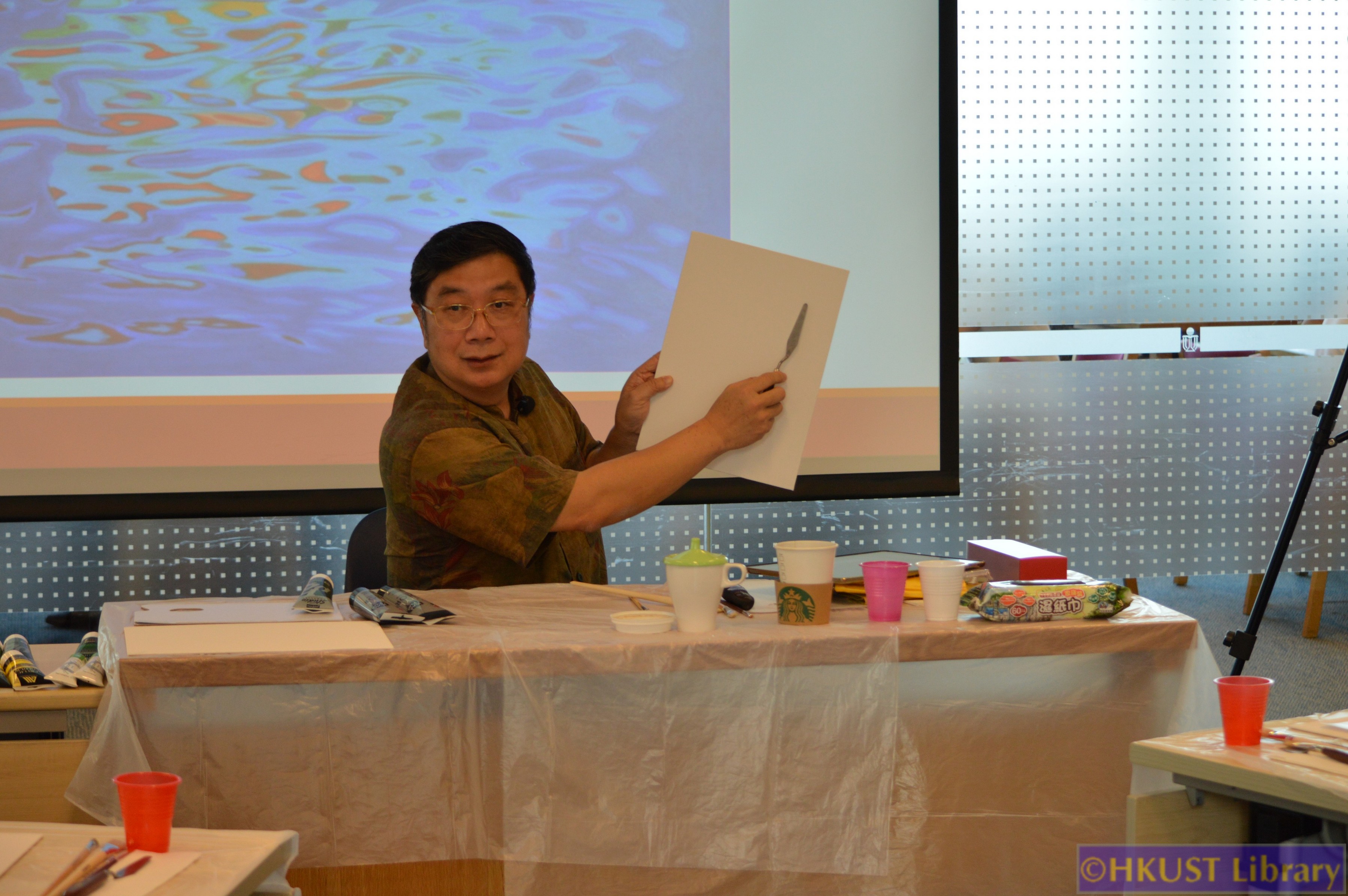 My Heart is Flying: Paintings by Chen Keng: Workshop 1