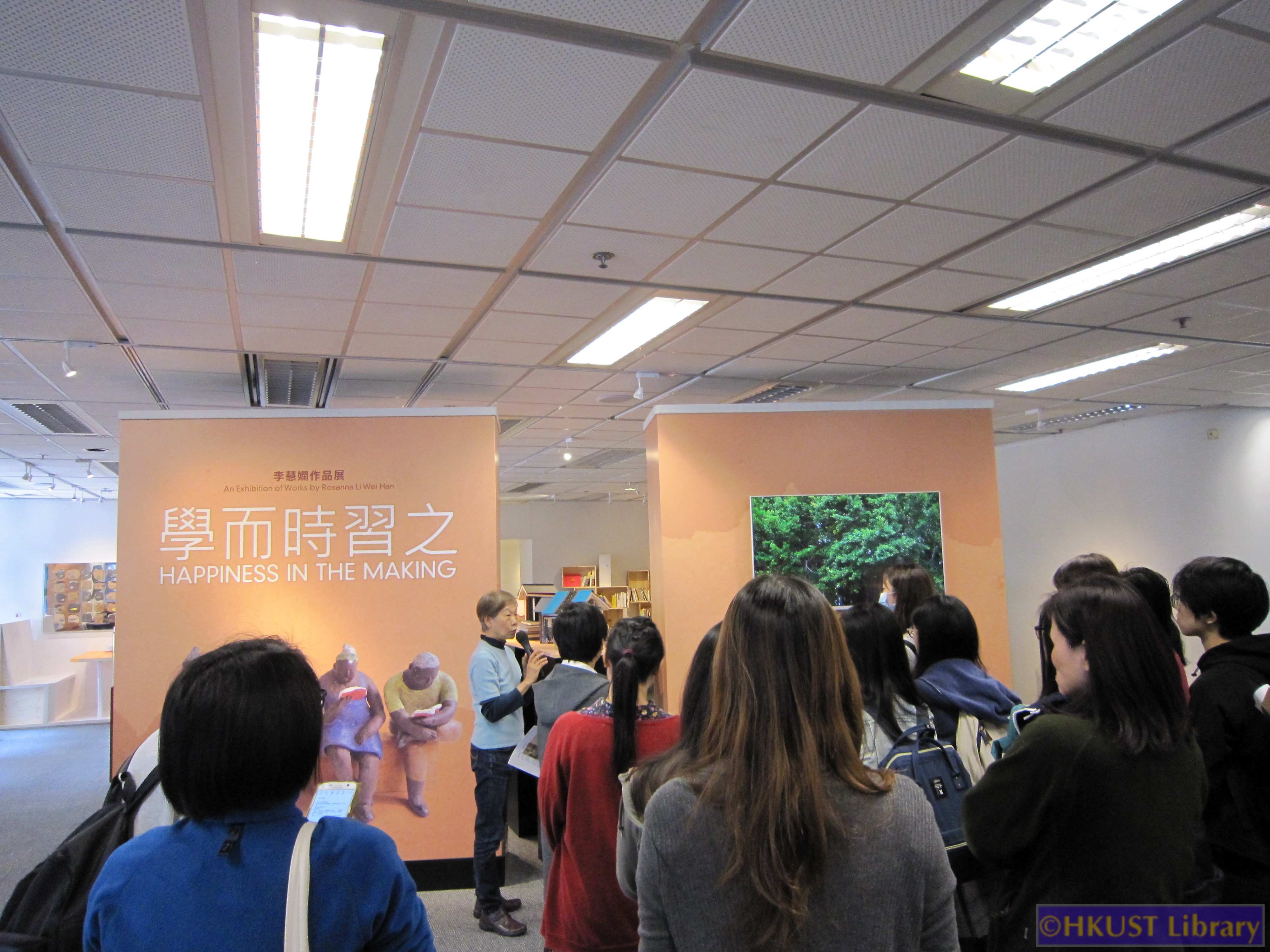 Happiness in the Making – An Exhibition of Works by Rosanna Li Wei Han: Guided Tours