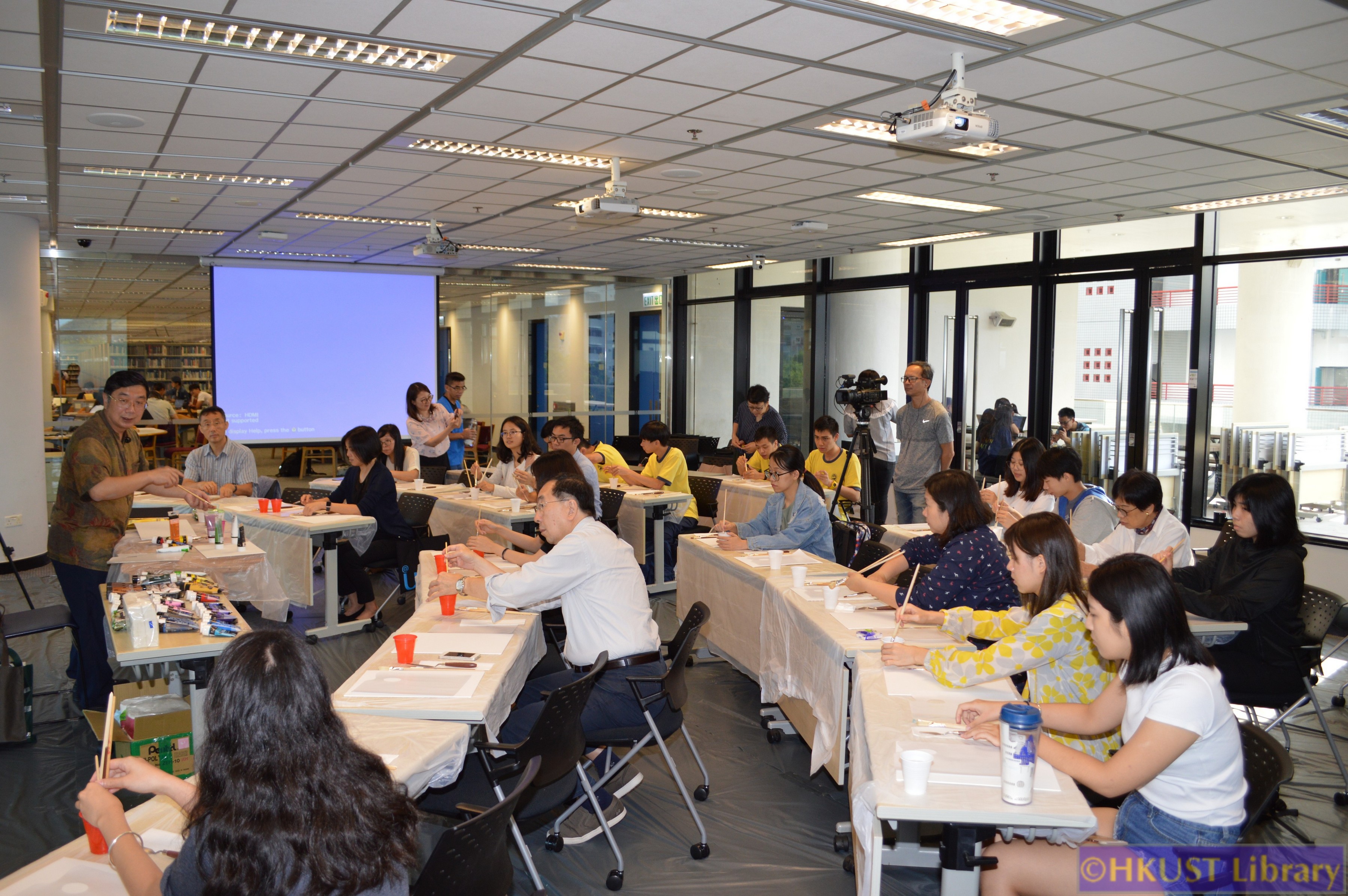 My Heart is Flying: Paintings by Chen Keng: Workshop 1