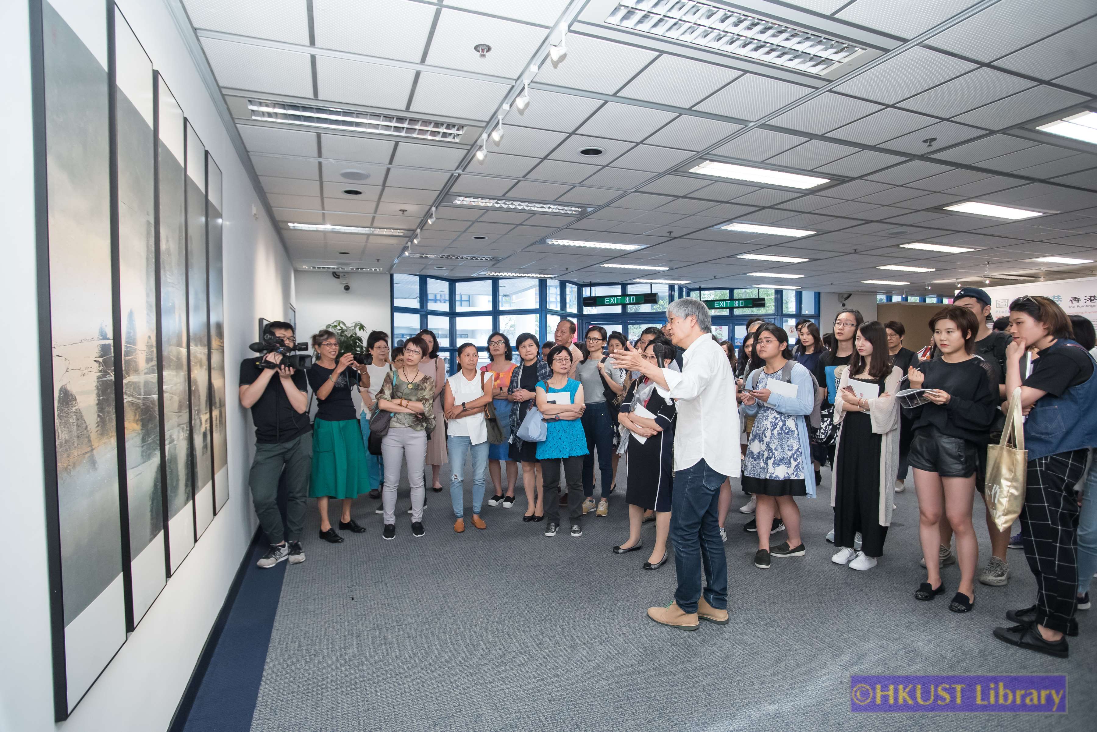 Picturing Hong Kong: Ink Paintings by Contemporary Hong Kong Artists: Opening