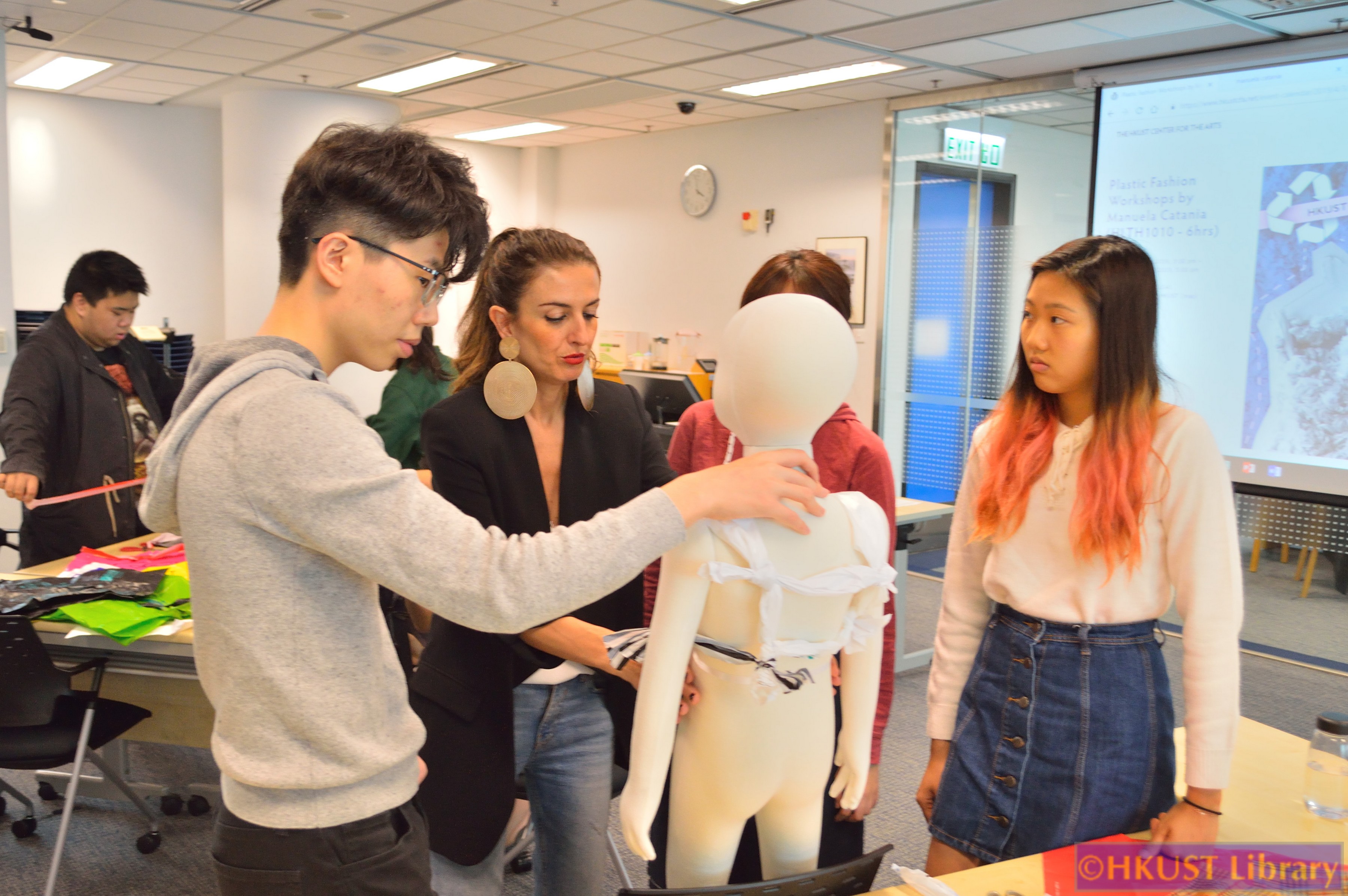 Plastic Fashion: Participants' Work Showcase: Workshop Photos