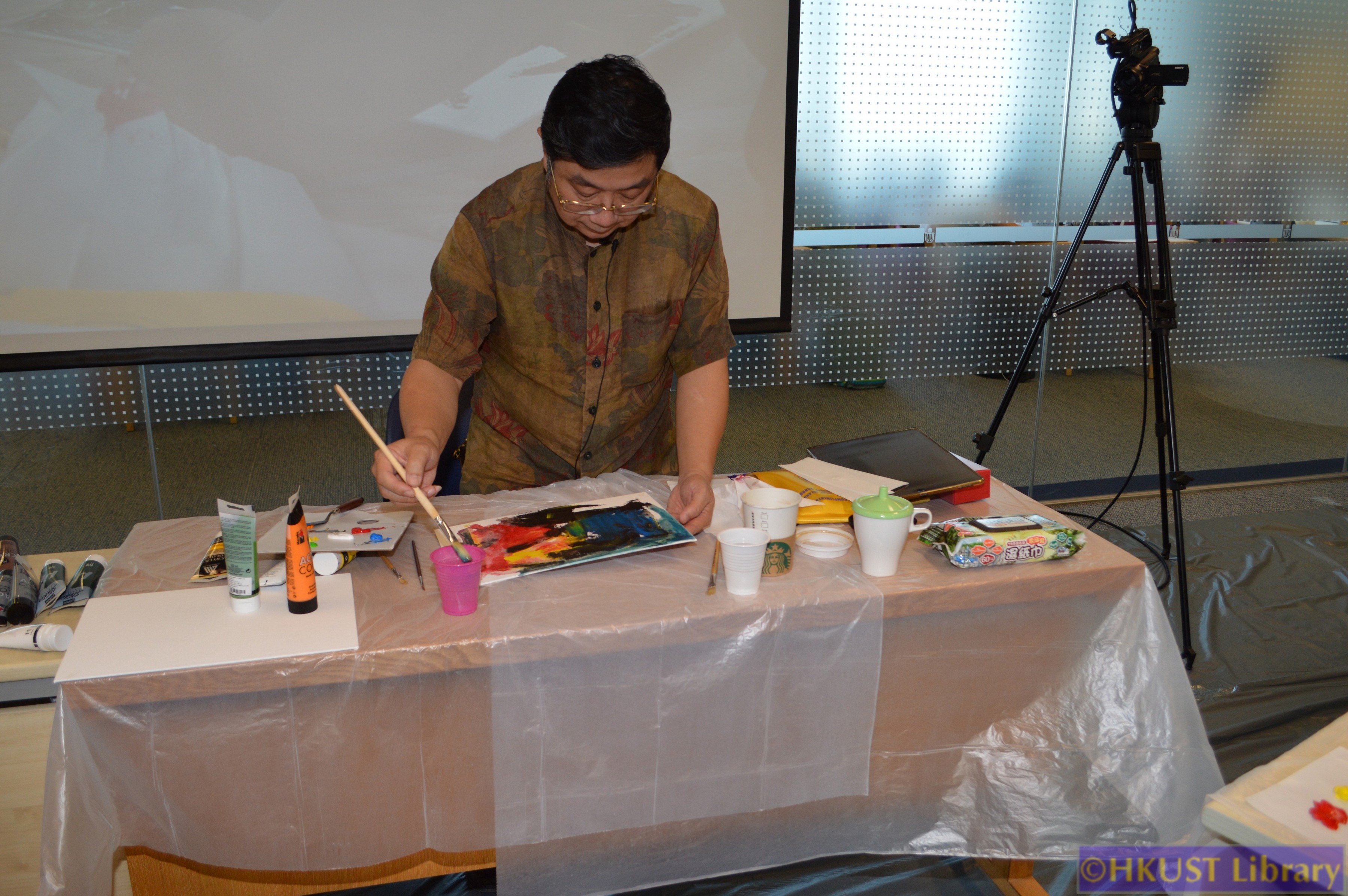My Heart is Flying: Paintings by Chen Keng: Workshop 1