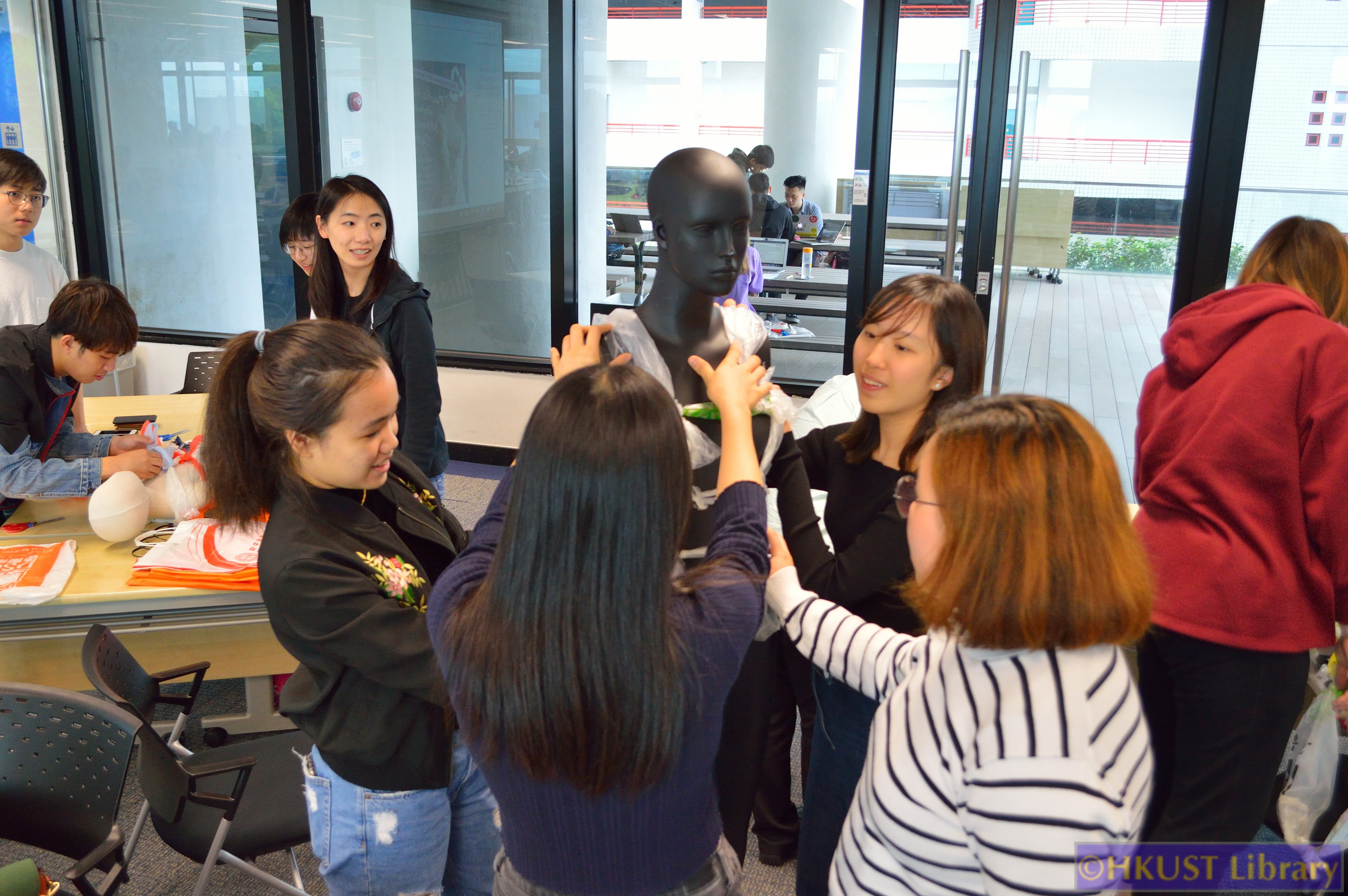 Plastic Fashion: Participants' Work Showcase: Workshop Photos