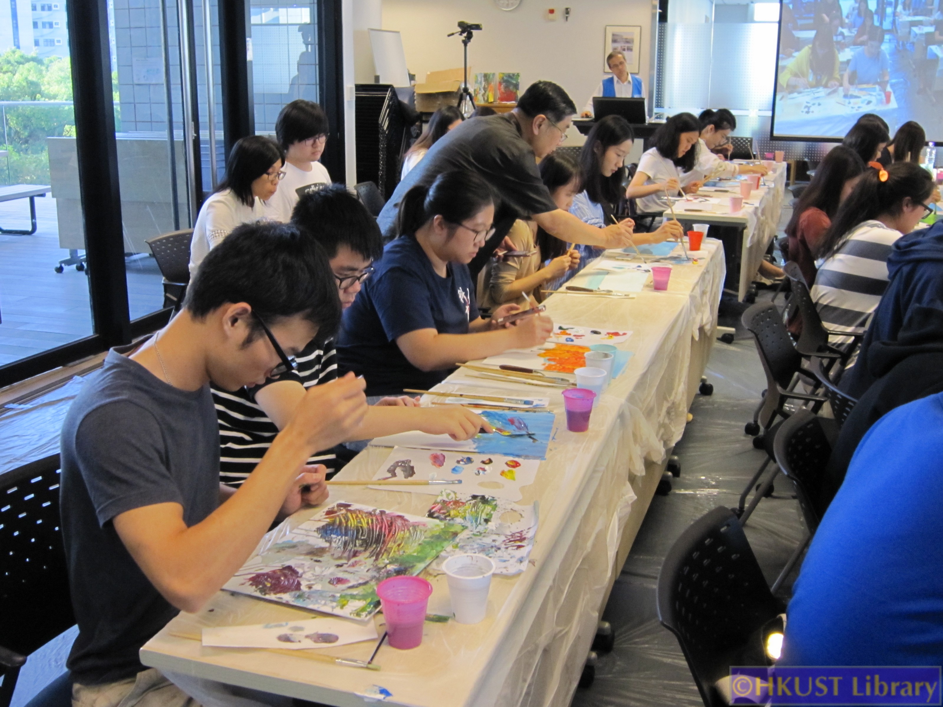 My Heart is Flying: Paintings by Chen Keng: Workshop 1