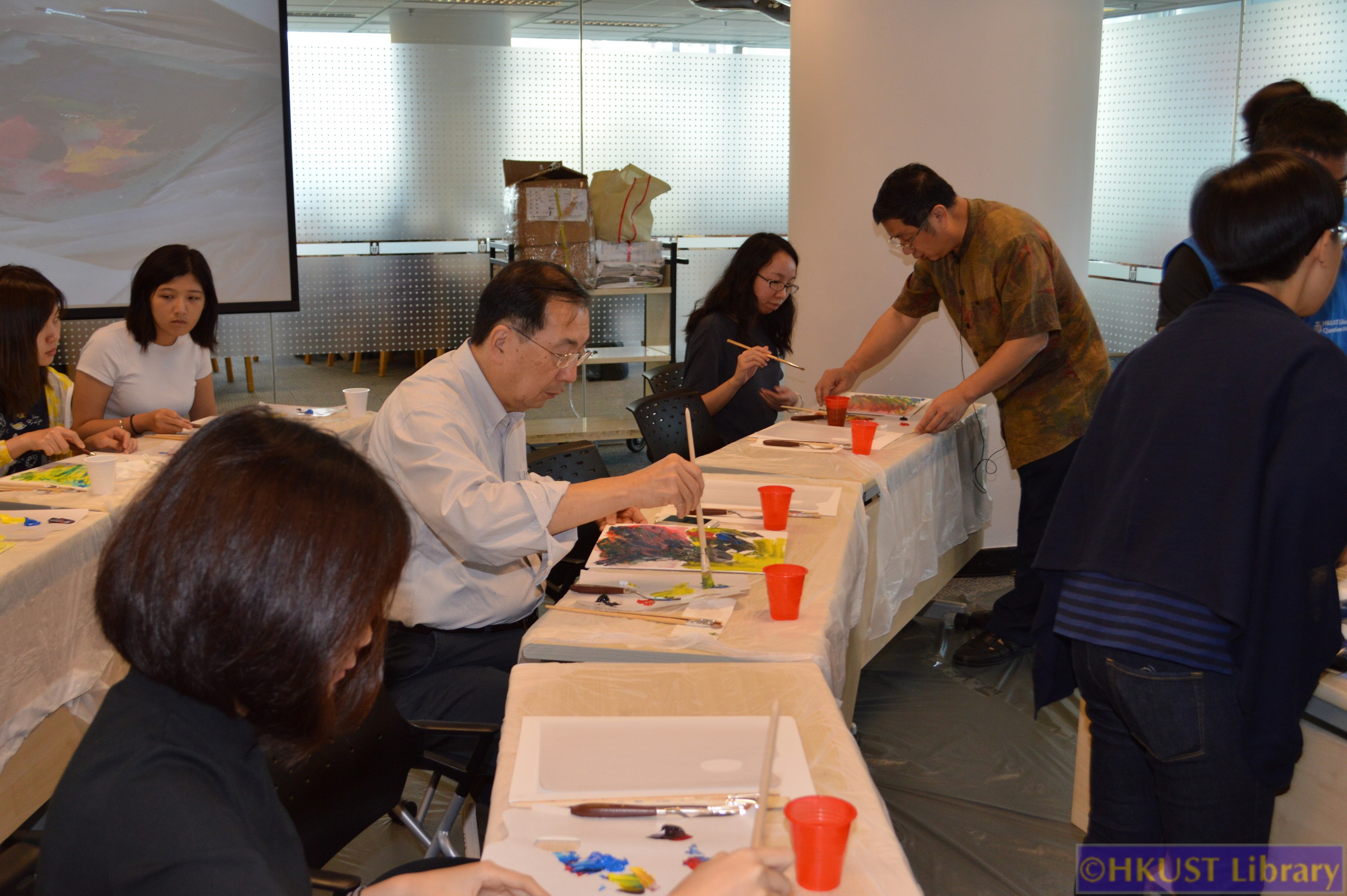 My Heart is Flying: Paintings by Chen Keng: Workshop 1