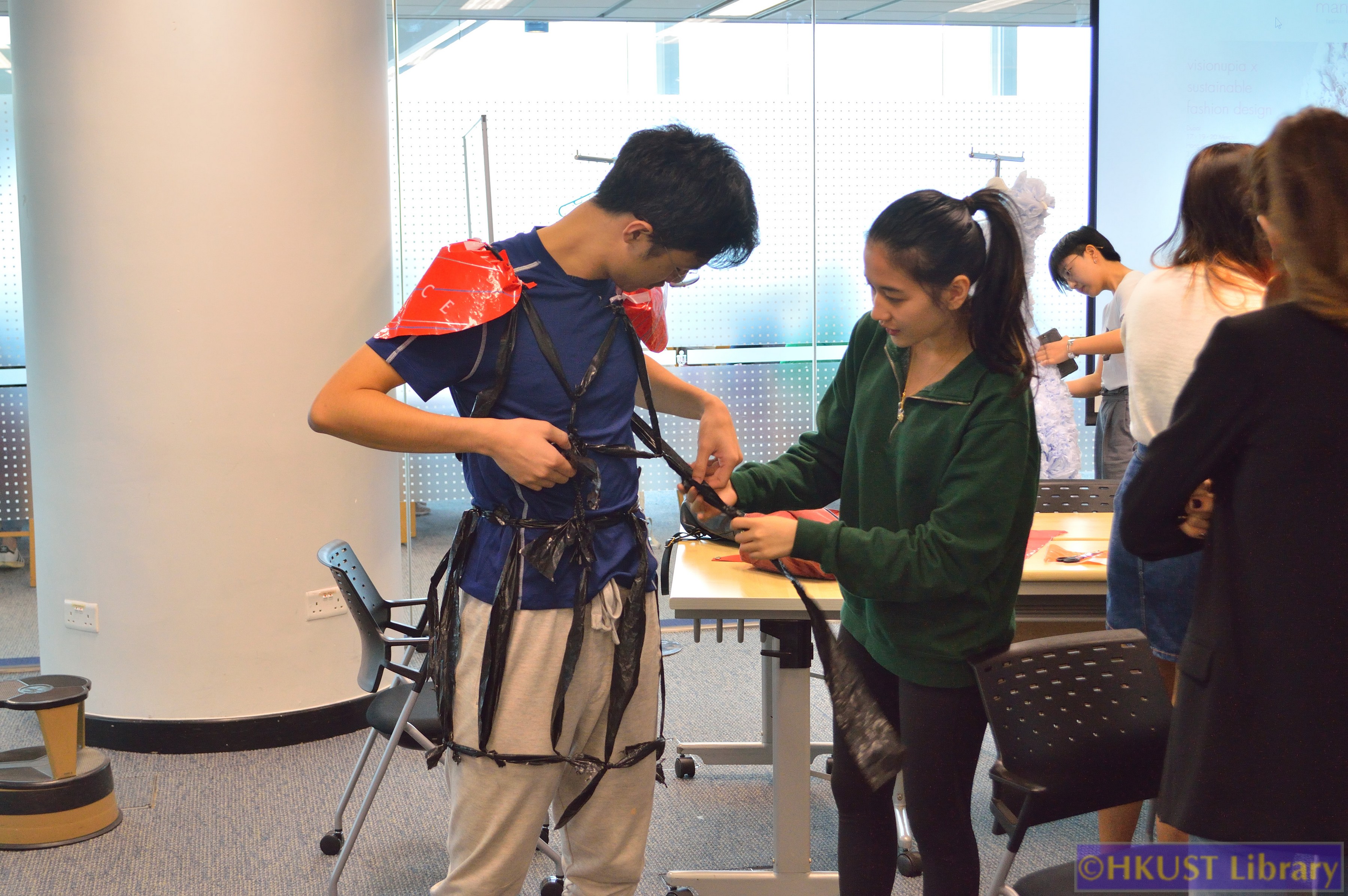 Plastic Fashion: Participants' Work Showcase: Workshop Photos