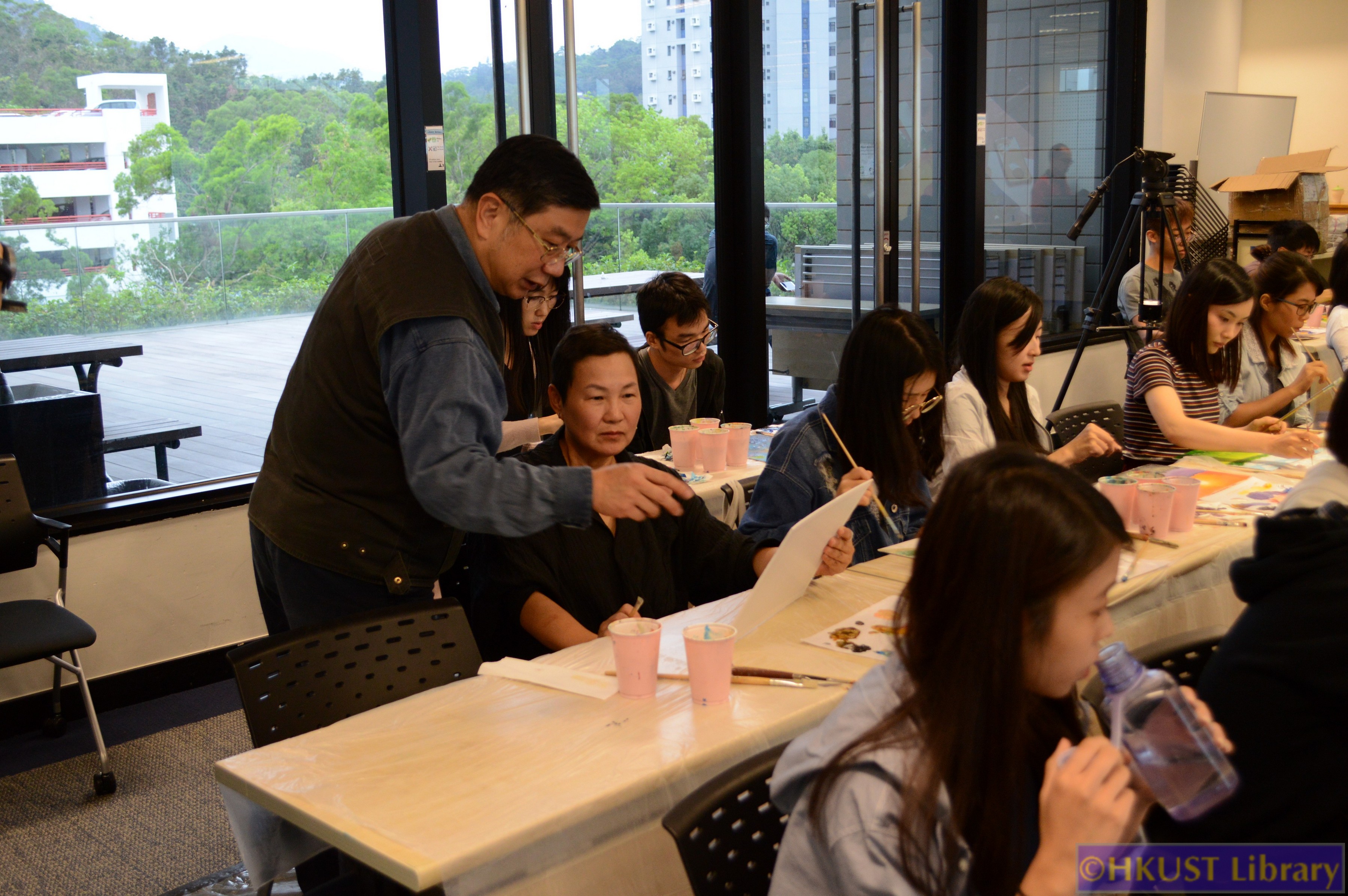 My Heart is Flying: Paintings by Chen Keng: Workshop 1