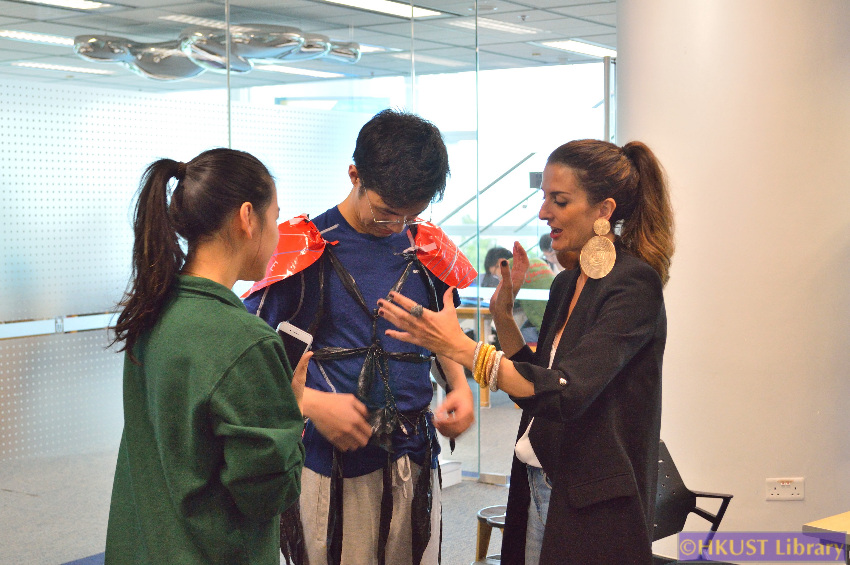 Plastic Fashion: Participants' Work Showcase: Workshop Photos