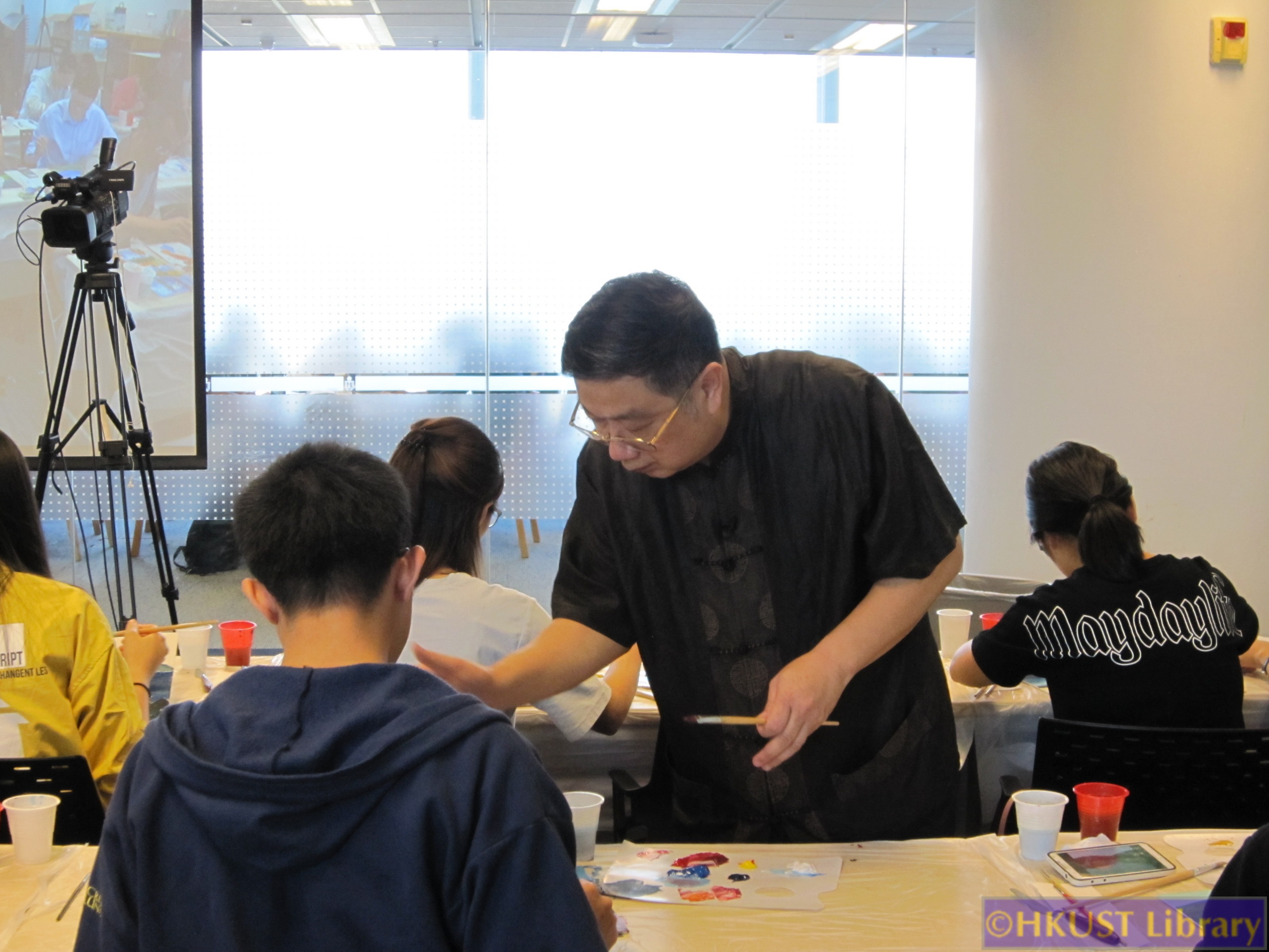 My Heart is Flying: Paintings by Chen Keng: Workshop 1