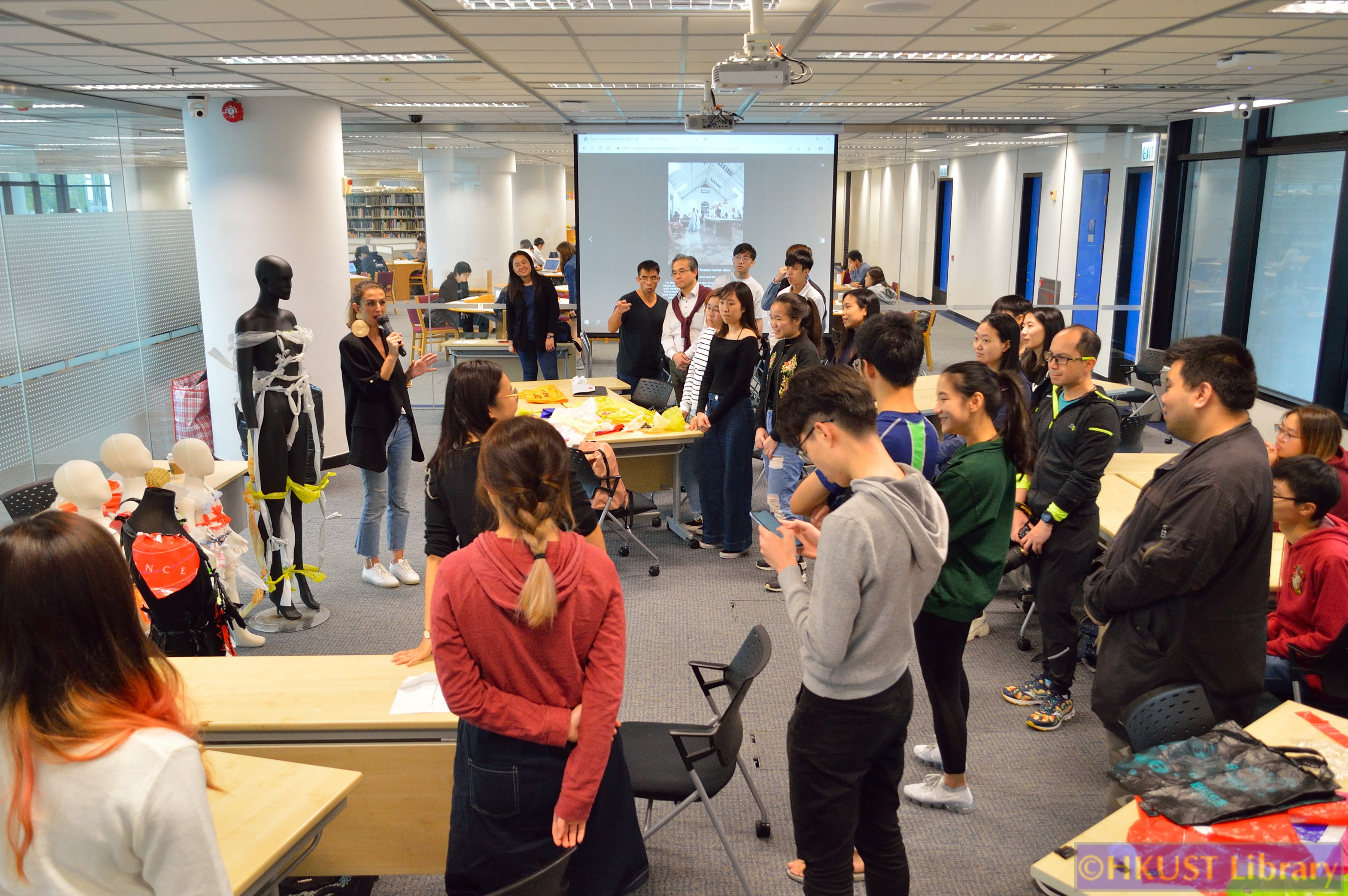 Plastic Fashion: Participants' Work Showcase: Workshop Photos